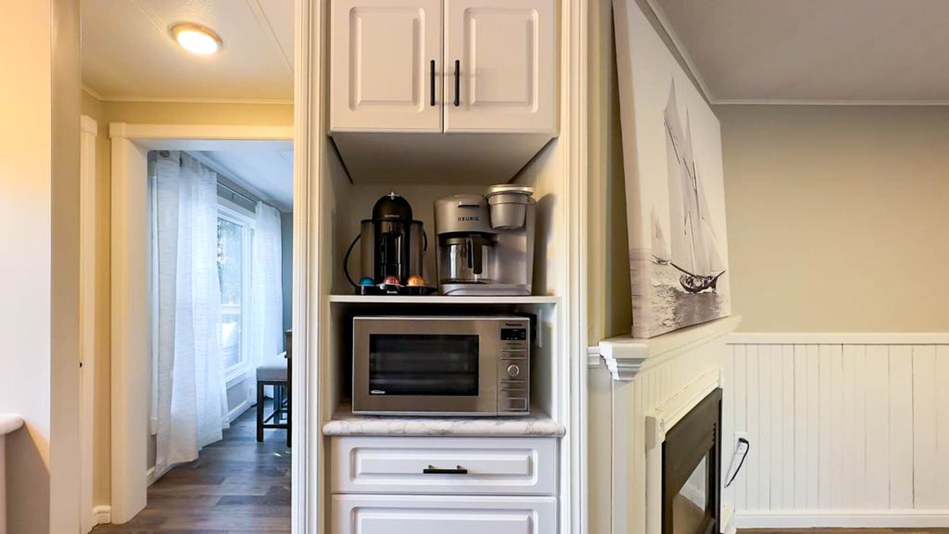 Start your morning right at our coffee station