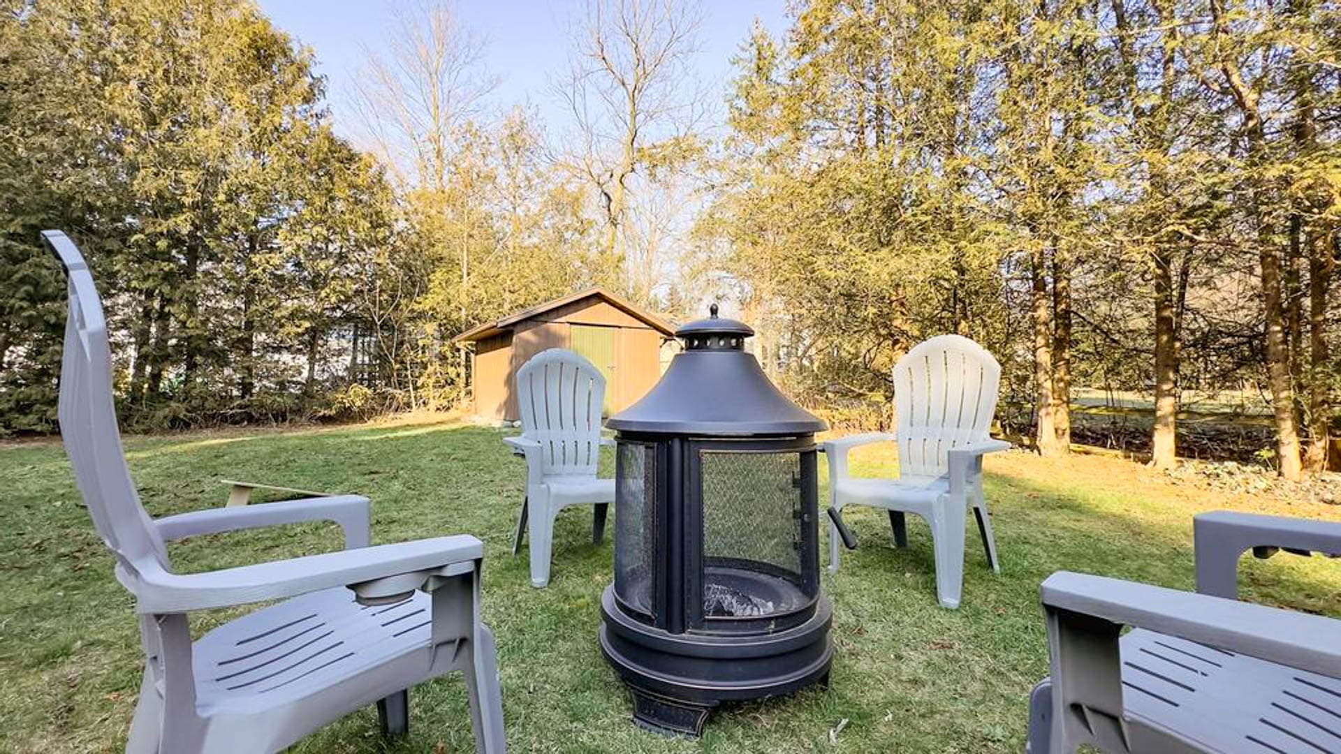 Enjoy stories and s'mores