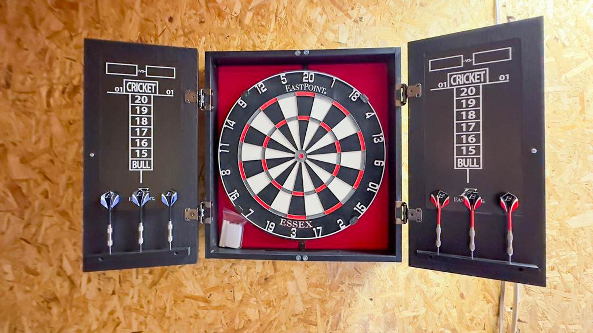 Test your accuracy with a game of darts
