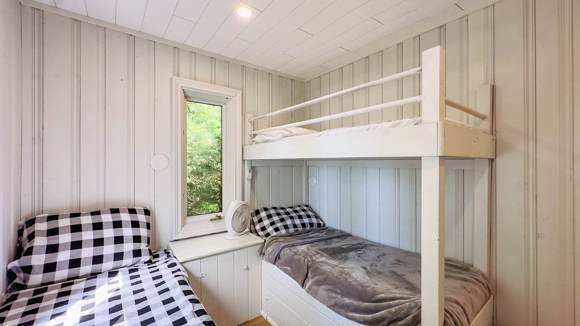 Bedroom #4 Single Bunk bed and another Single (Note: Shares a door with bedroom 3)