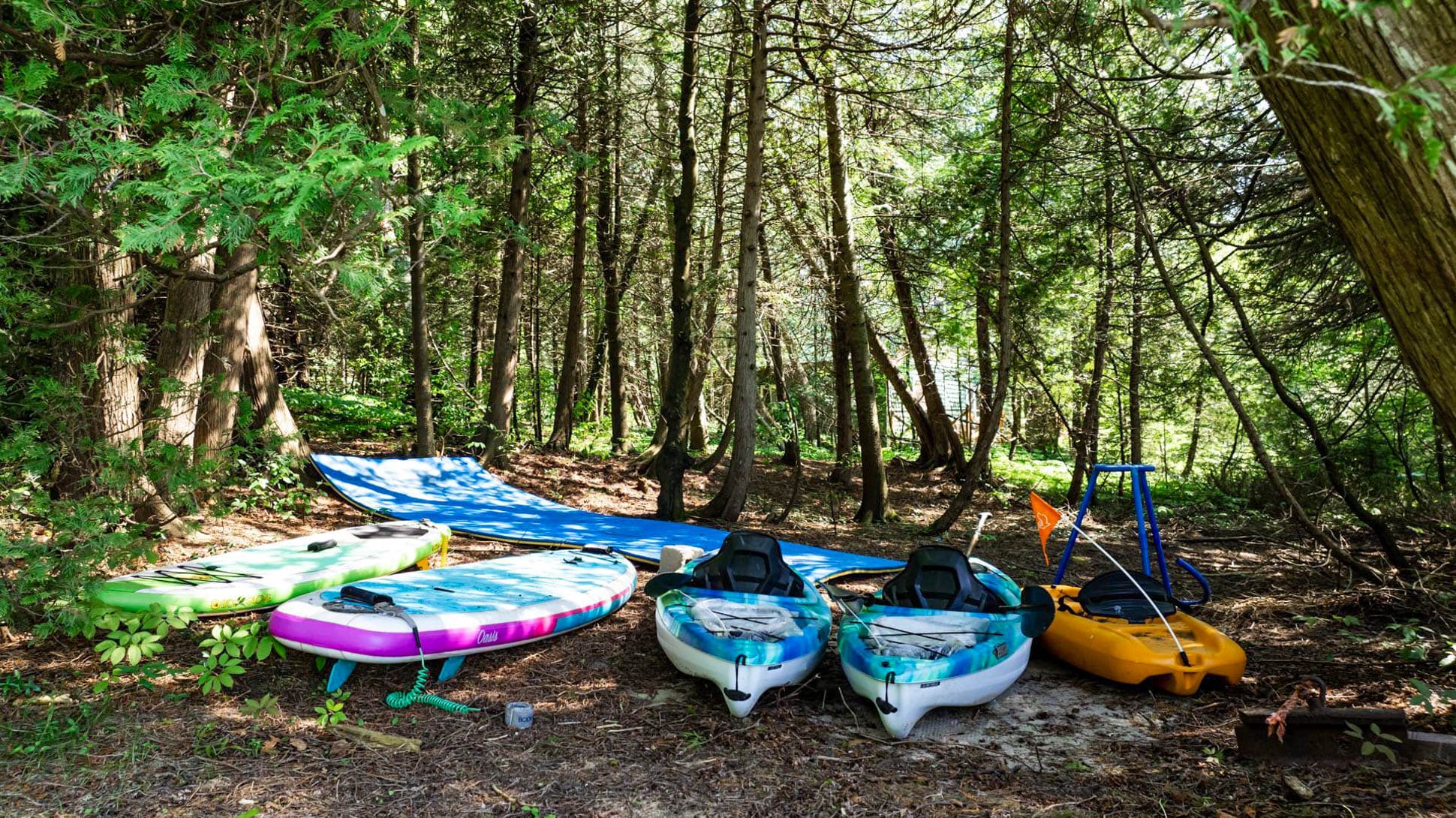 Kayaks and Paddleboards for your use