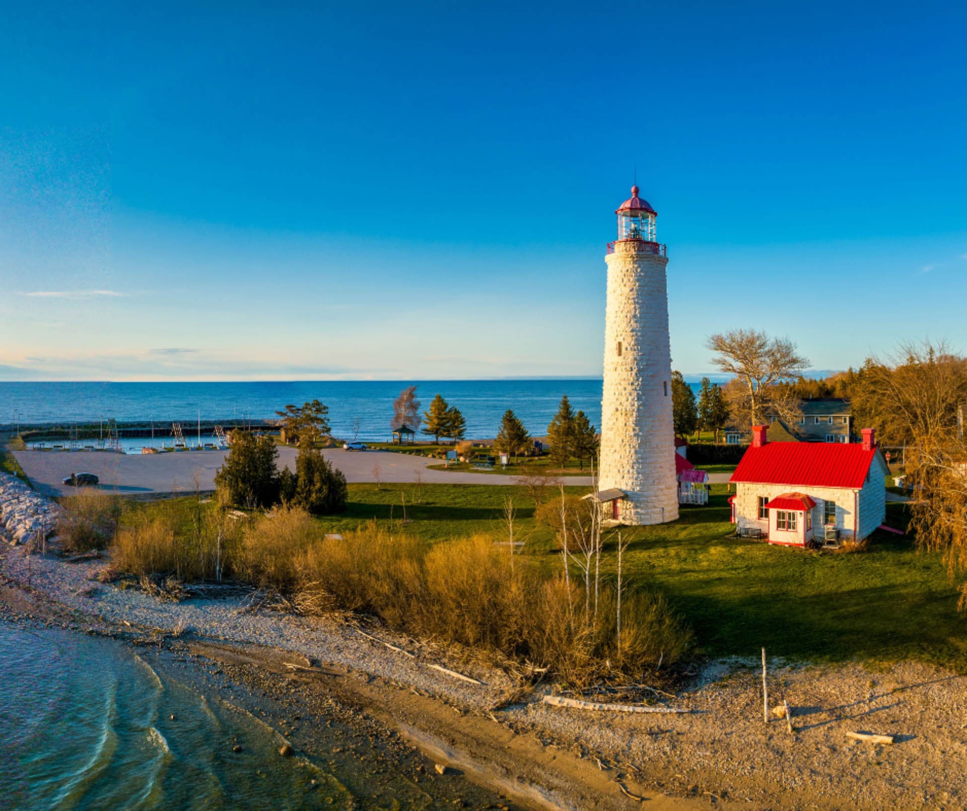 Visit the Point Clark lighthouse