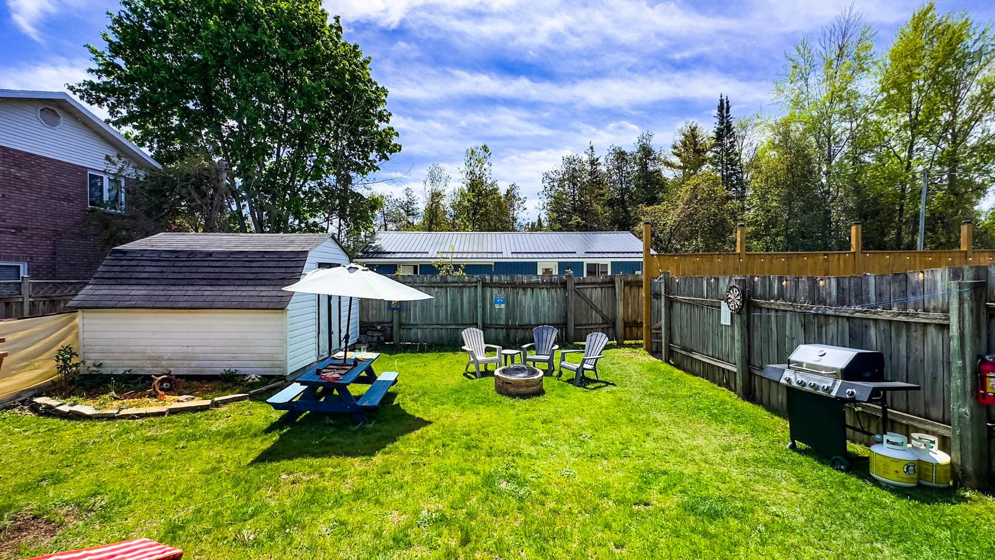 Your private outdoor escape—relax, dine, and play under the open sky.