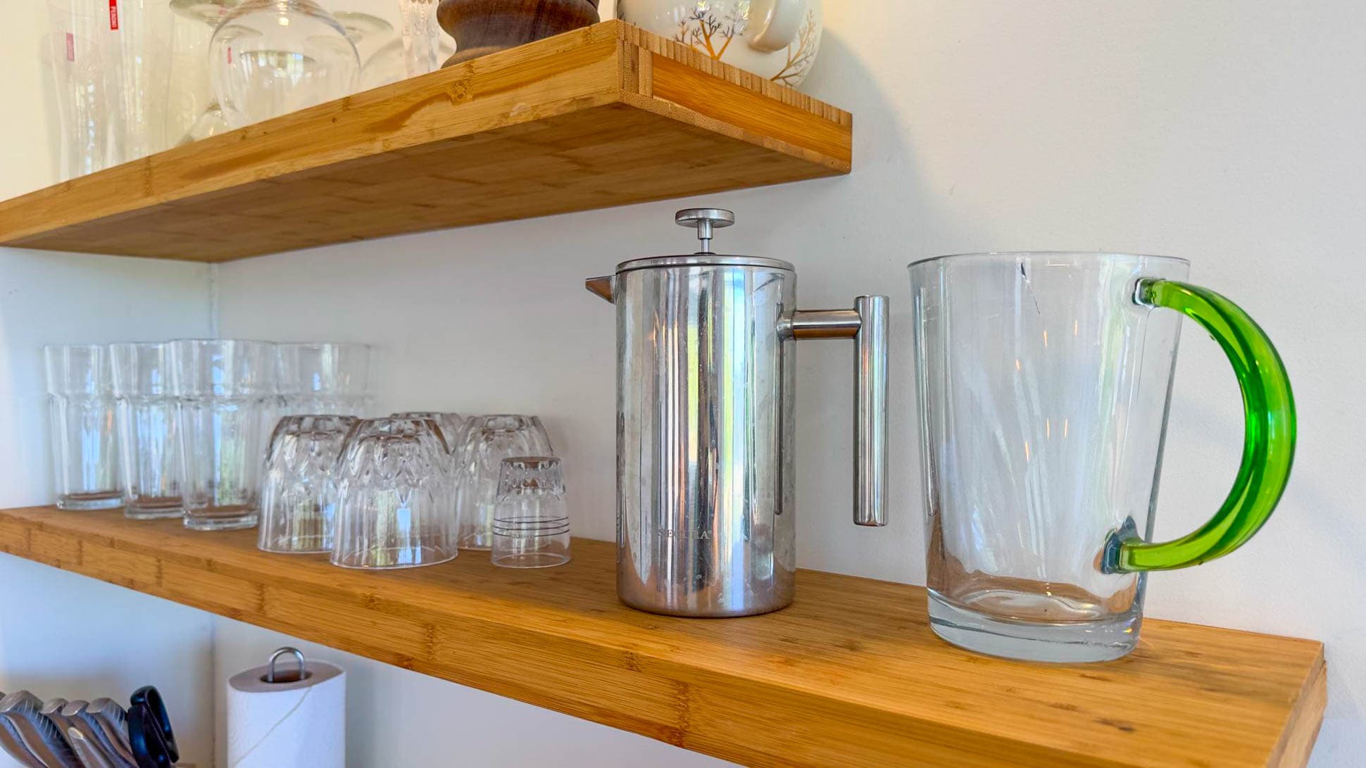 Fully stocked kitchen