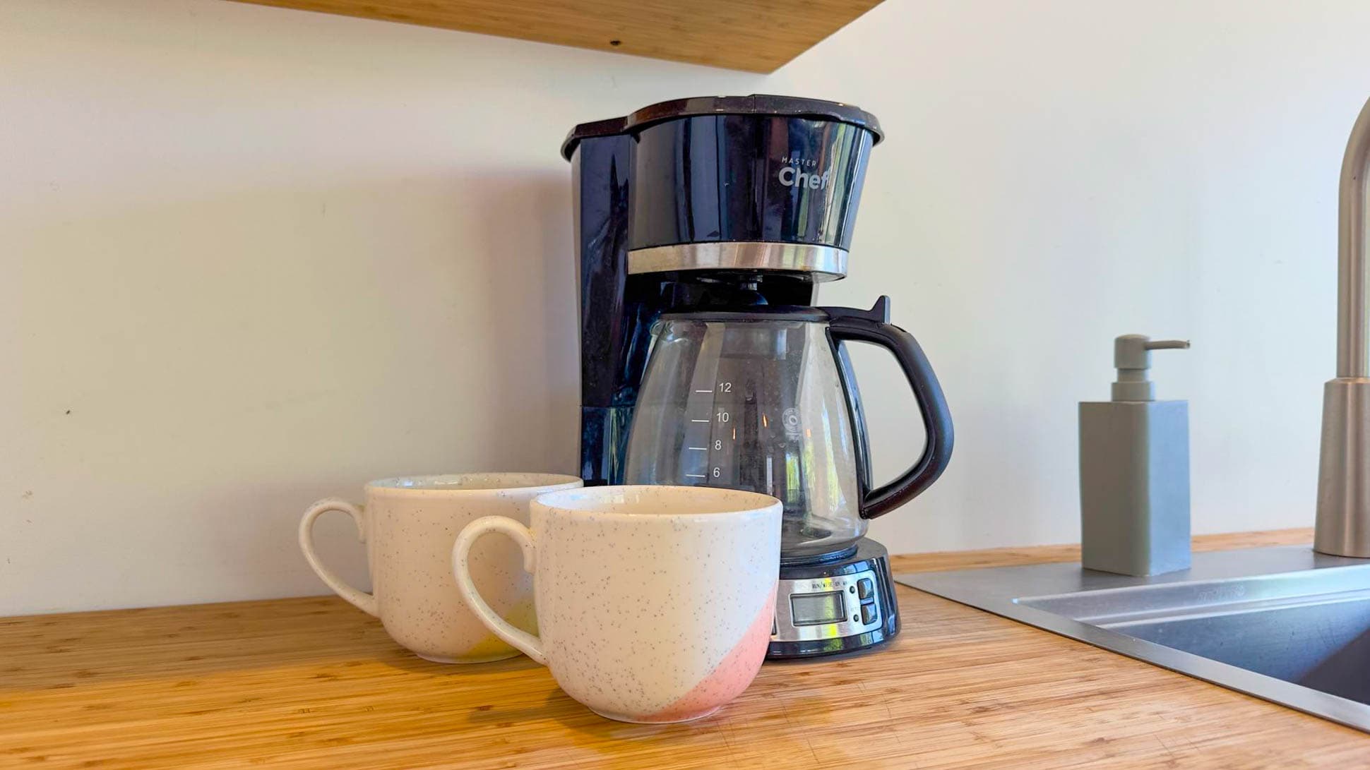 Morning coffee hits different at the cottage