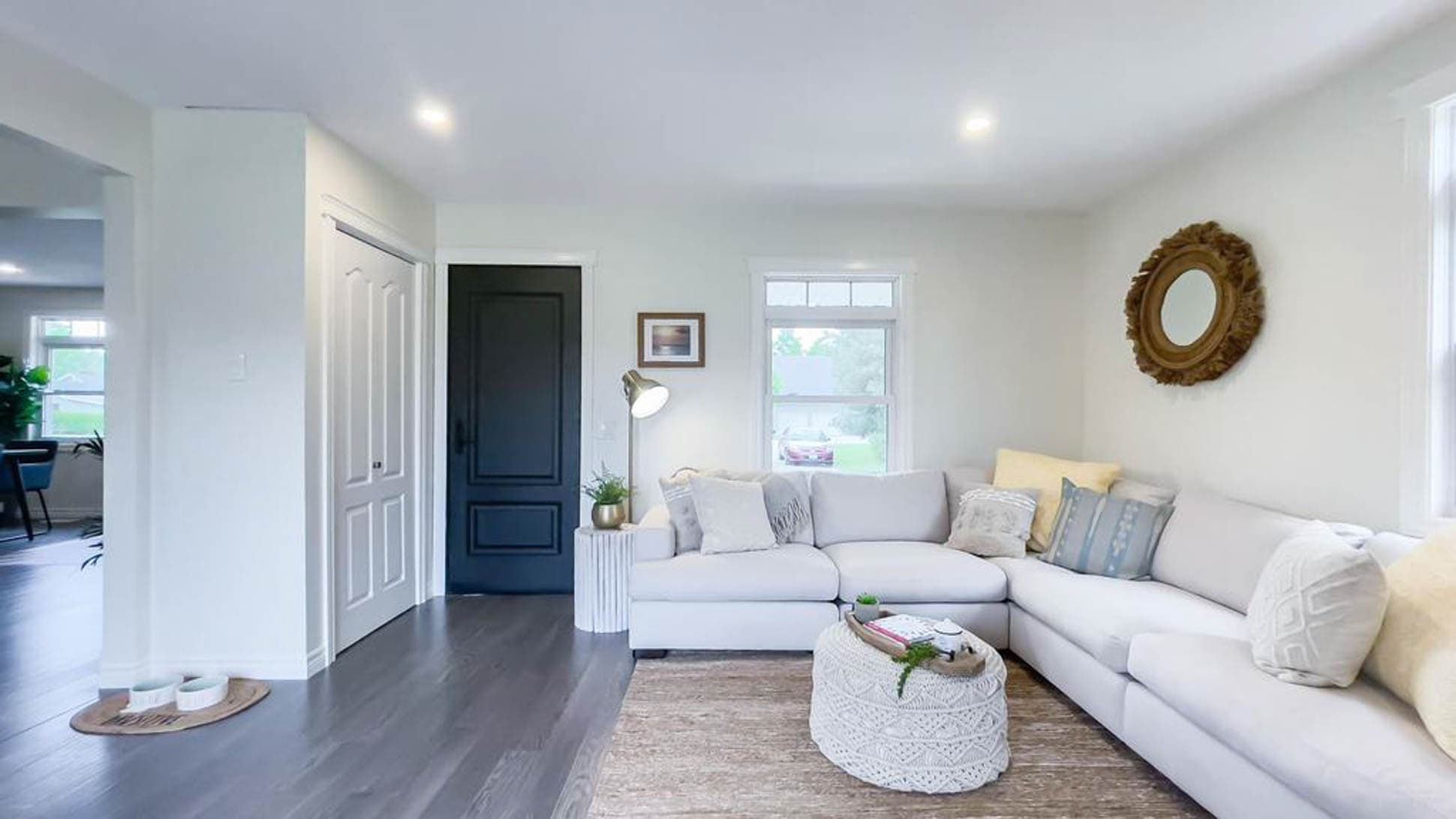 Enter in to an open welcoming space