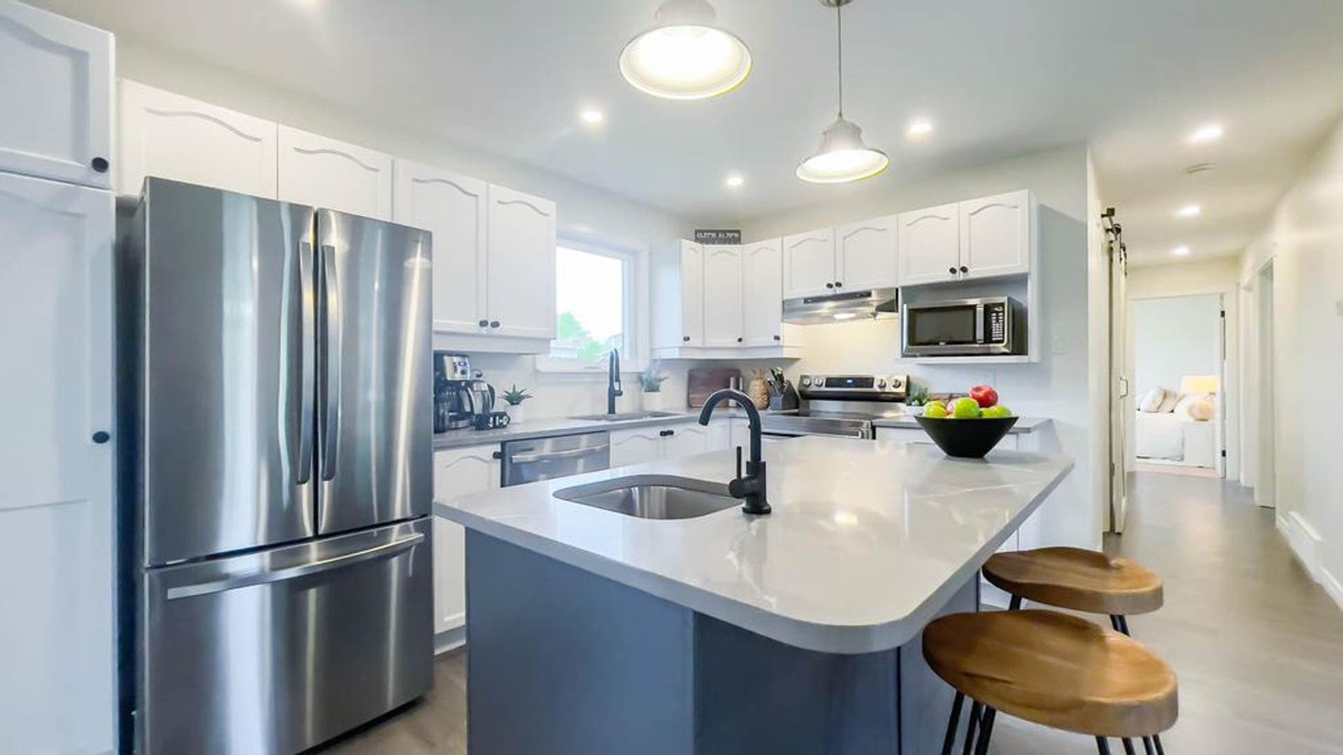 Prepare your favorite dishes in this fully equipped kitchen.
