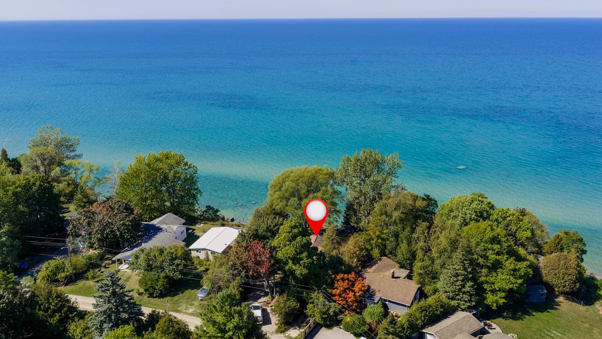 Located right on Lake Huron