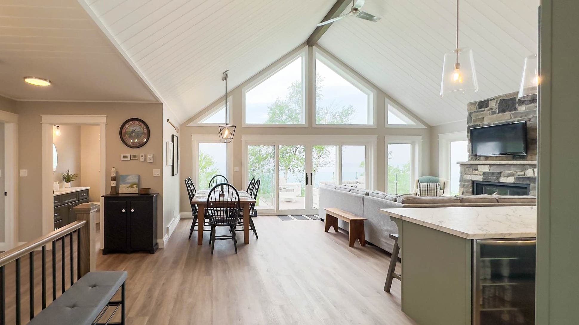 Open concept living