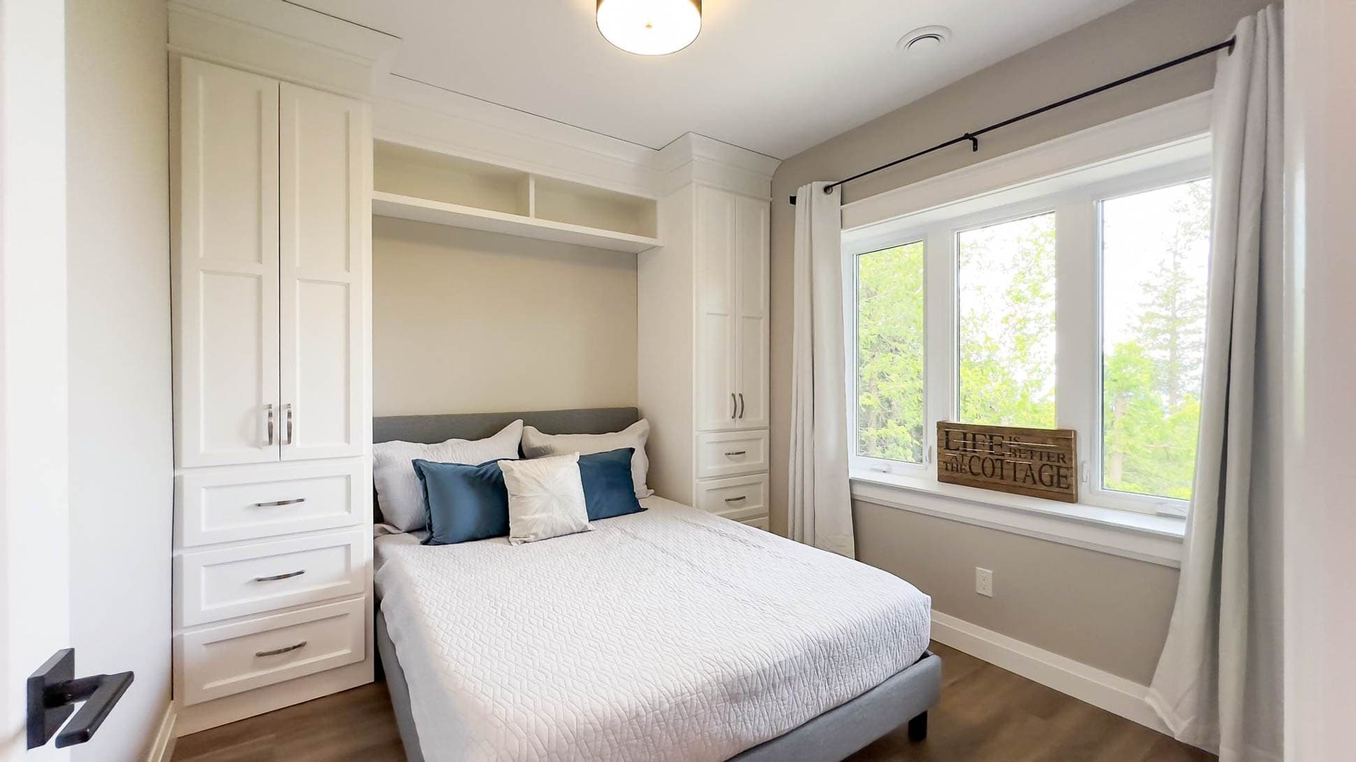 Downstairs Bedroom #3 with Queen bed