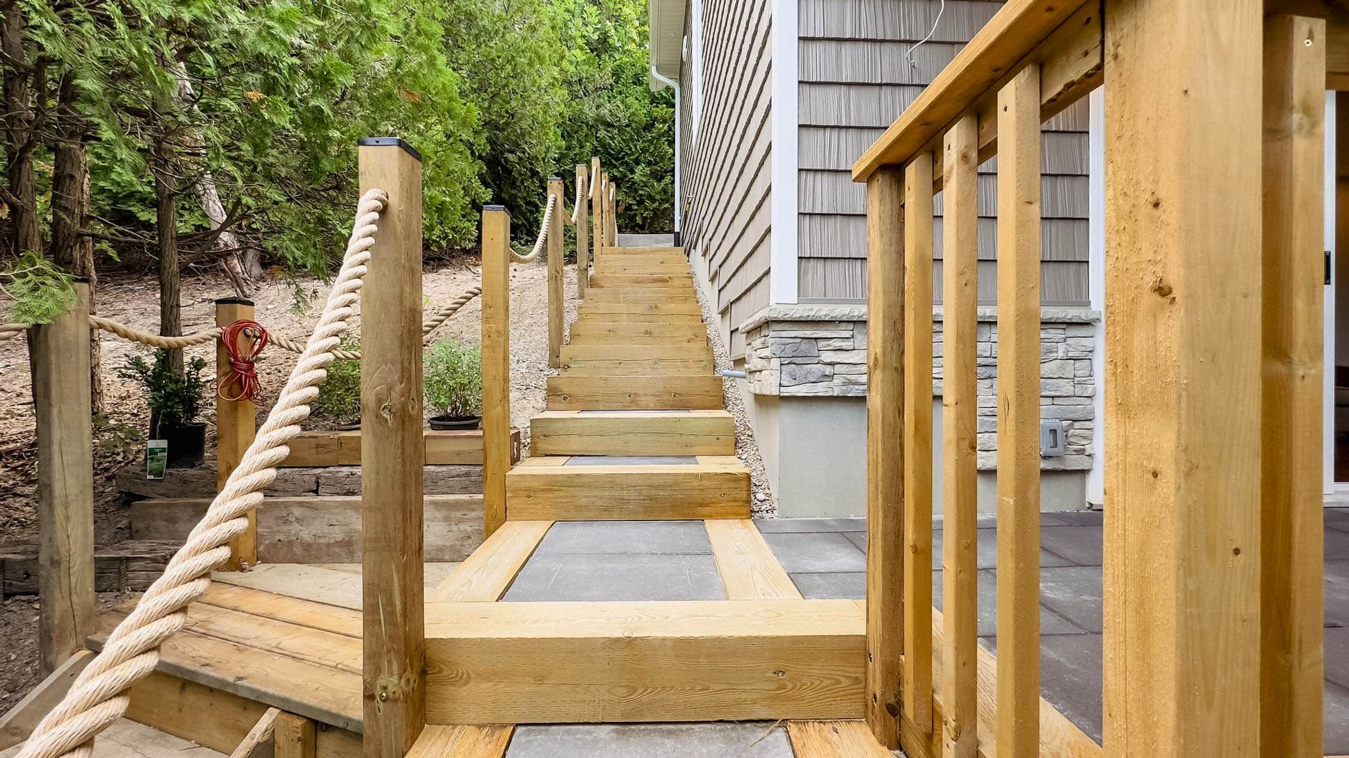 Chic designed stairs