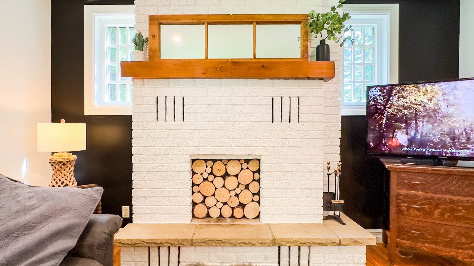Fireplace goals: aesthetic only