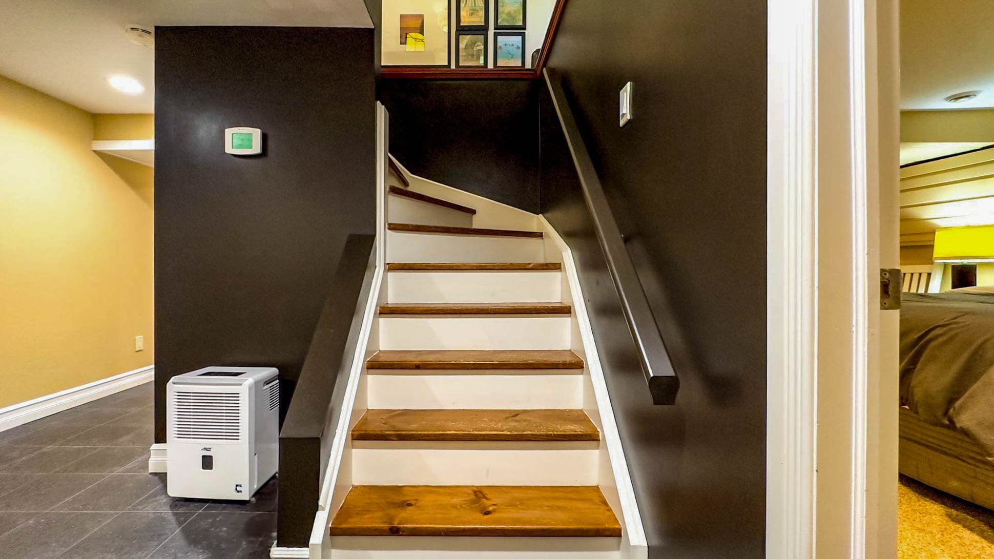 Head downstairs for more chill space