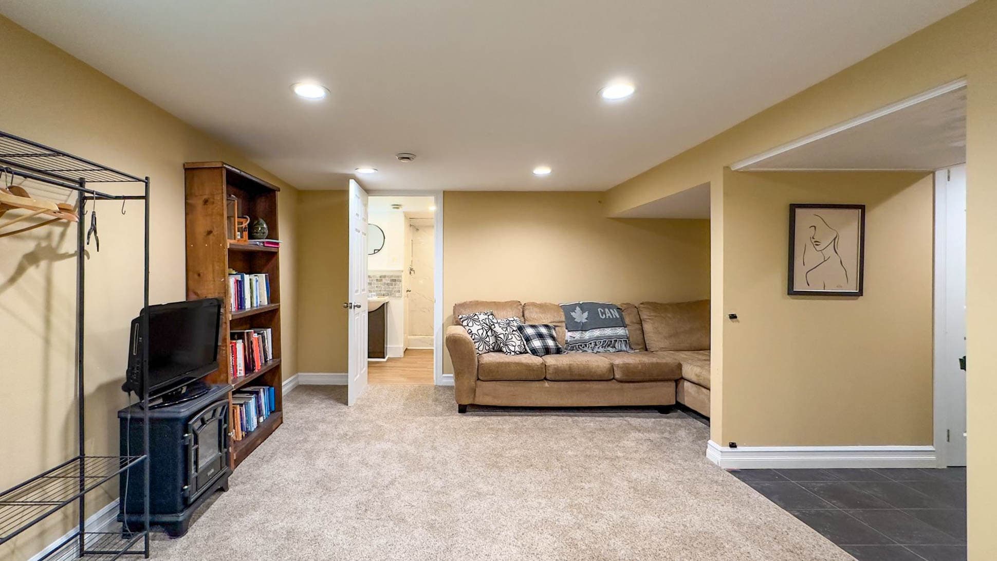 This areas for reading, napping, and everything in between