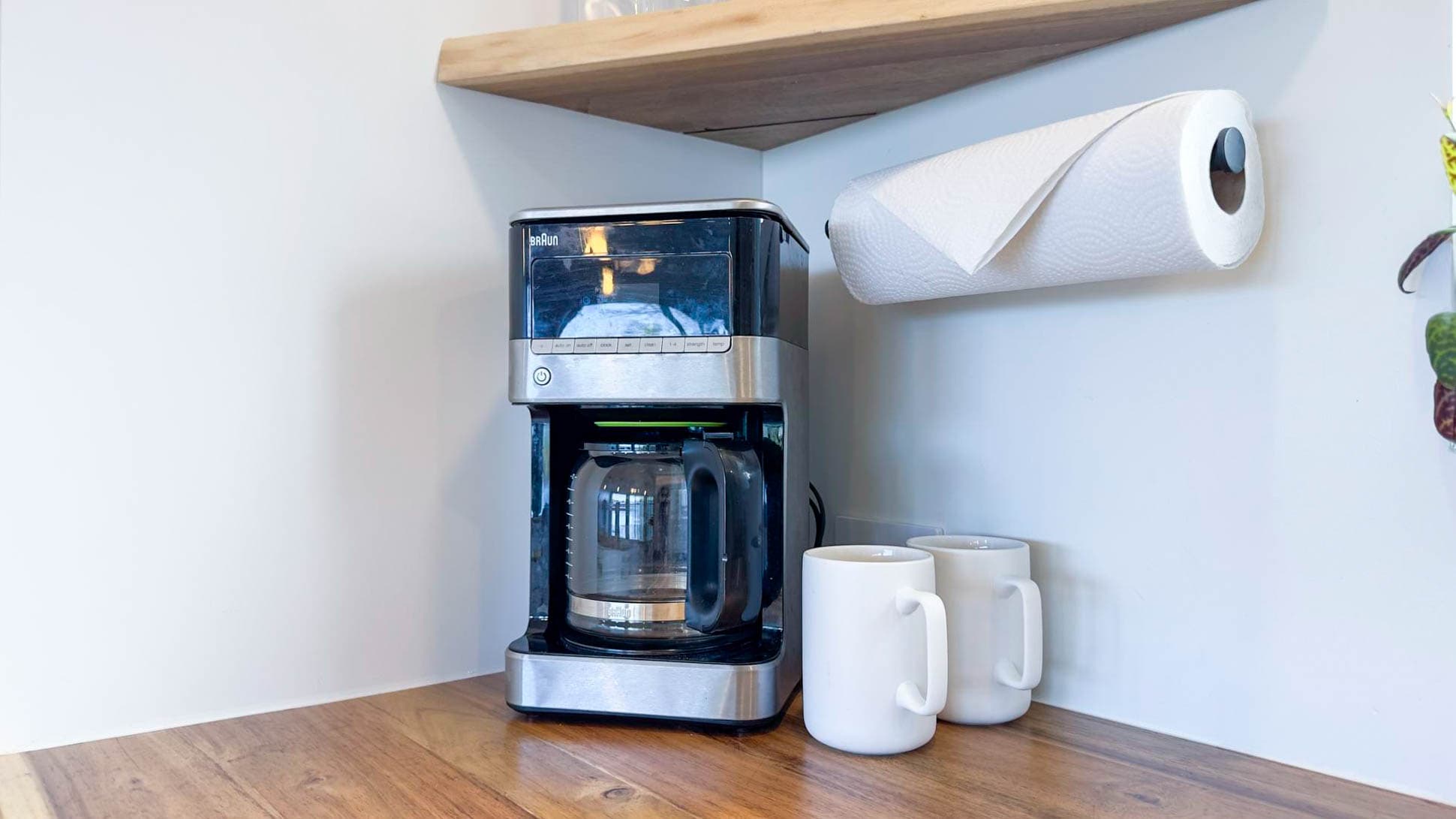 Start your morning right with a hot coffee