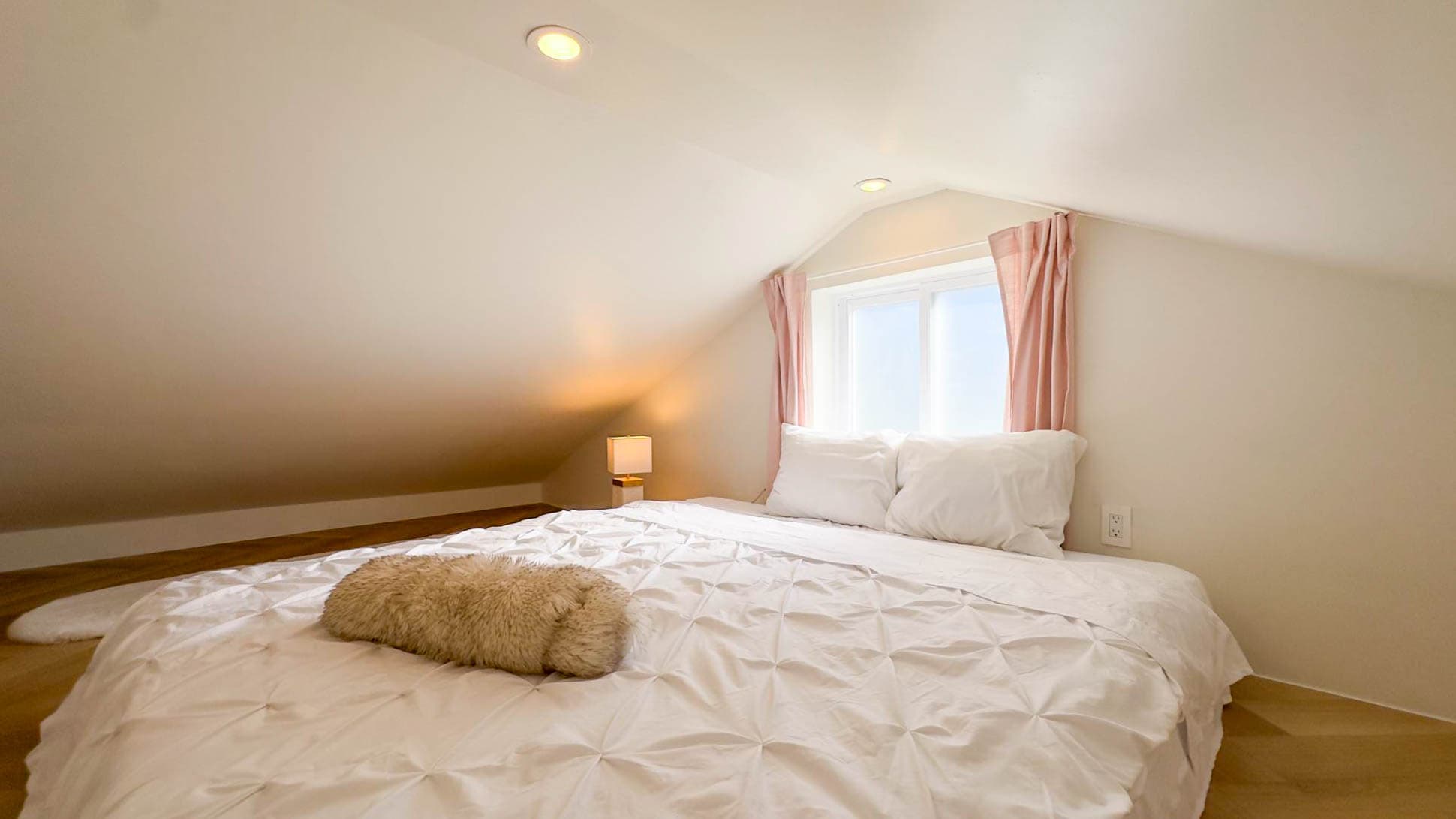 Loft has a King bed!