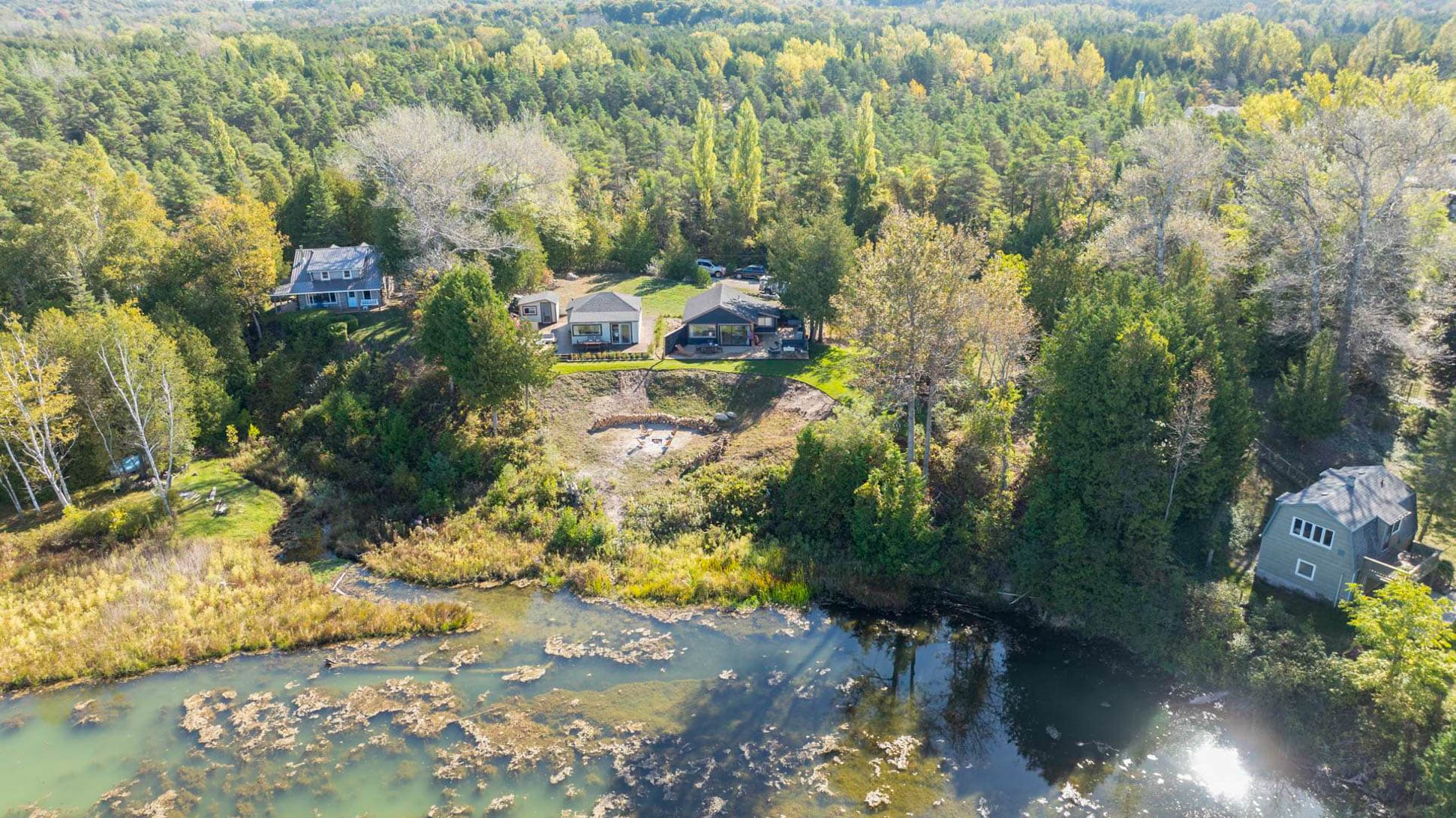 Surrounded by nature!