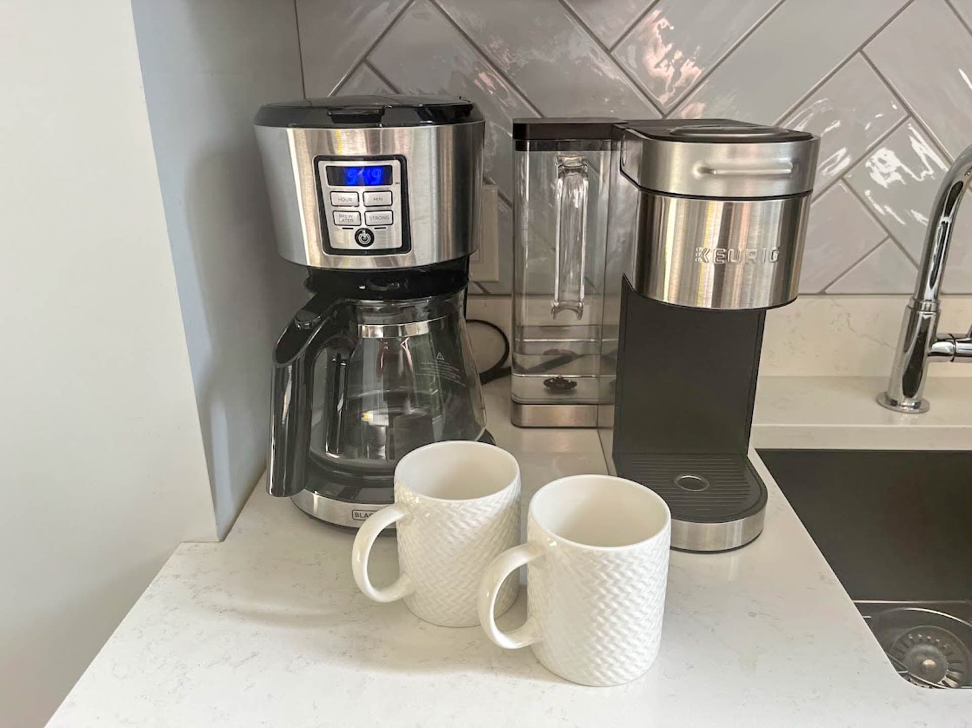 But first, coffee – or a breakfast smoothie
