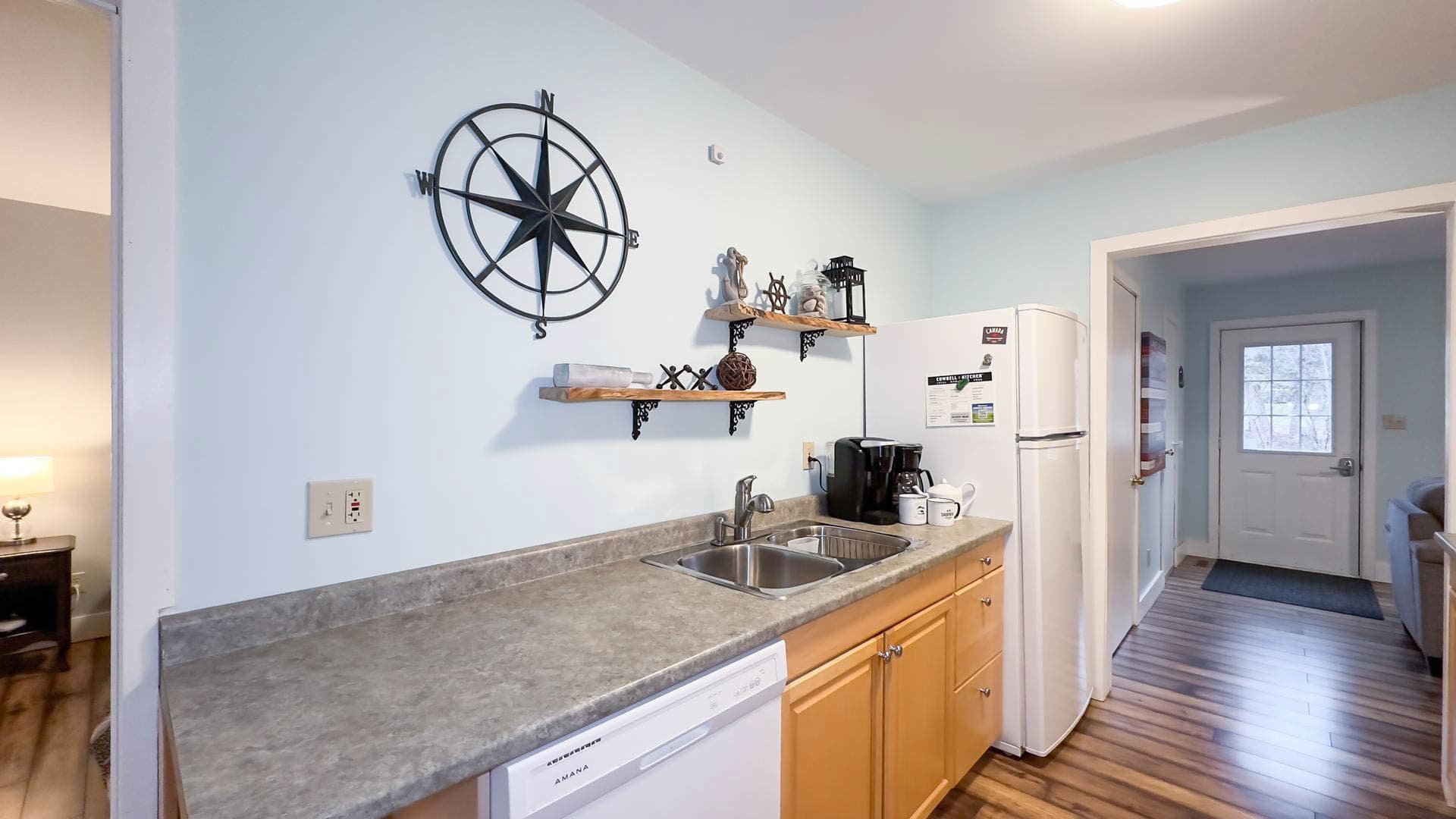 You'll appreciate the ample prep space