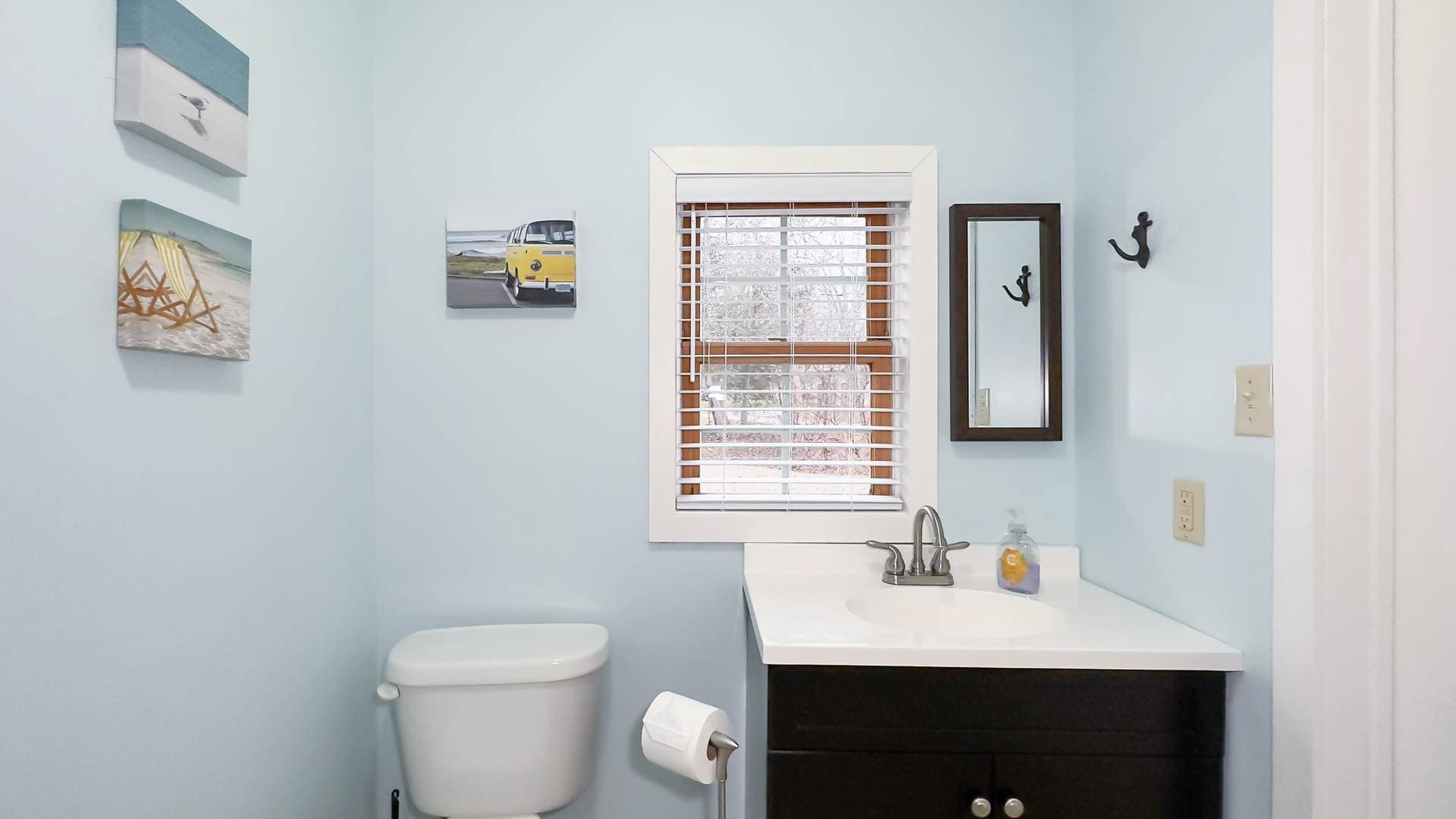 3 piece bathroom there is a shower on the right