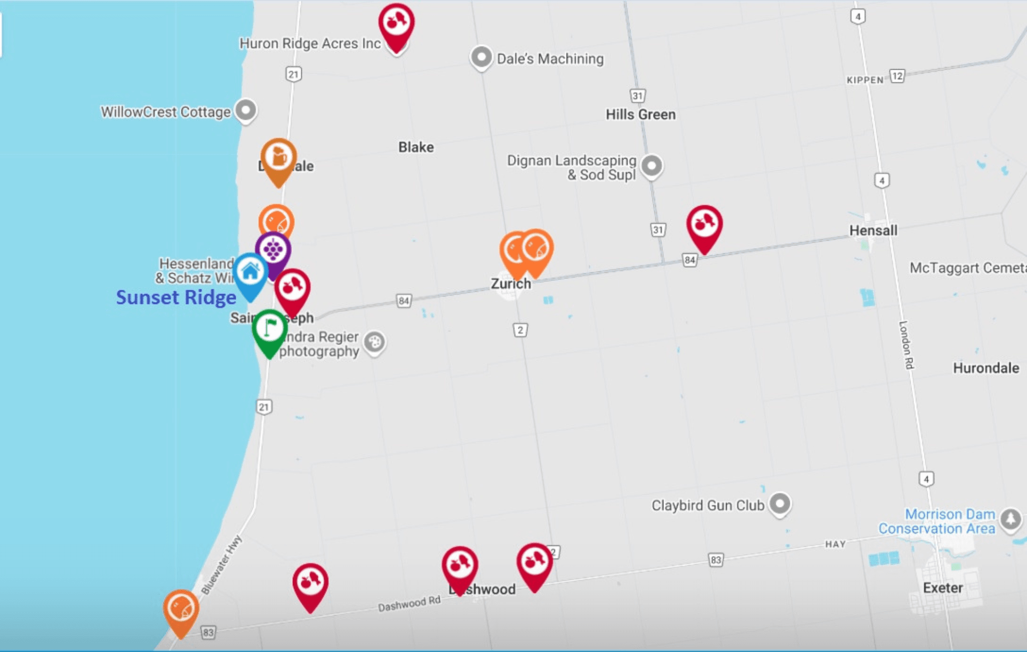 Lots of fun activities in the area