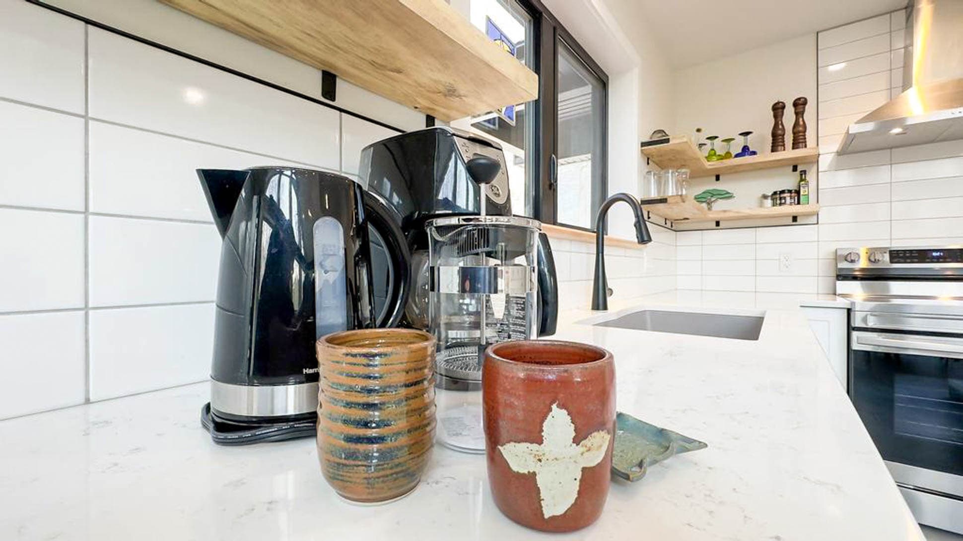 But first, coffee – or a breakfast smoothie