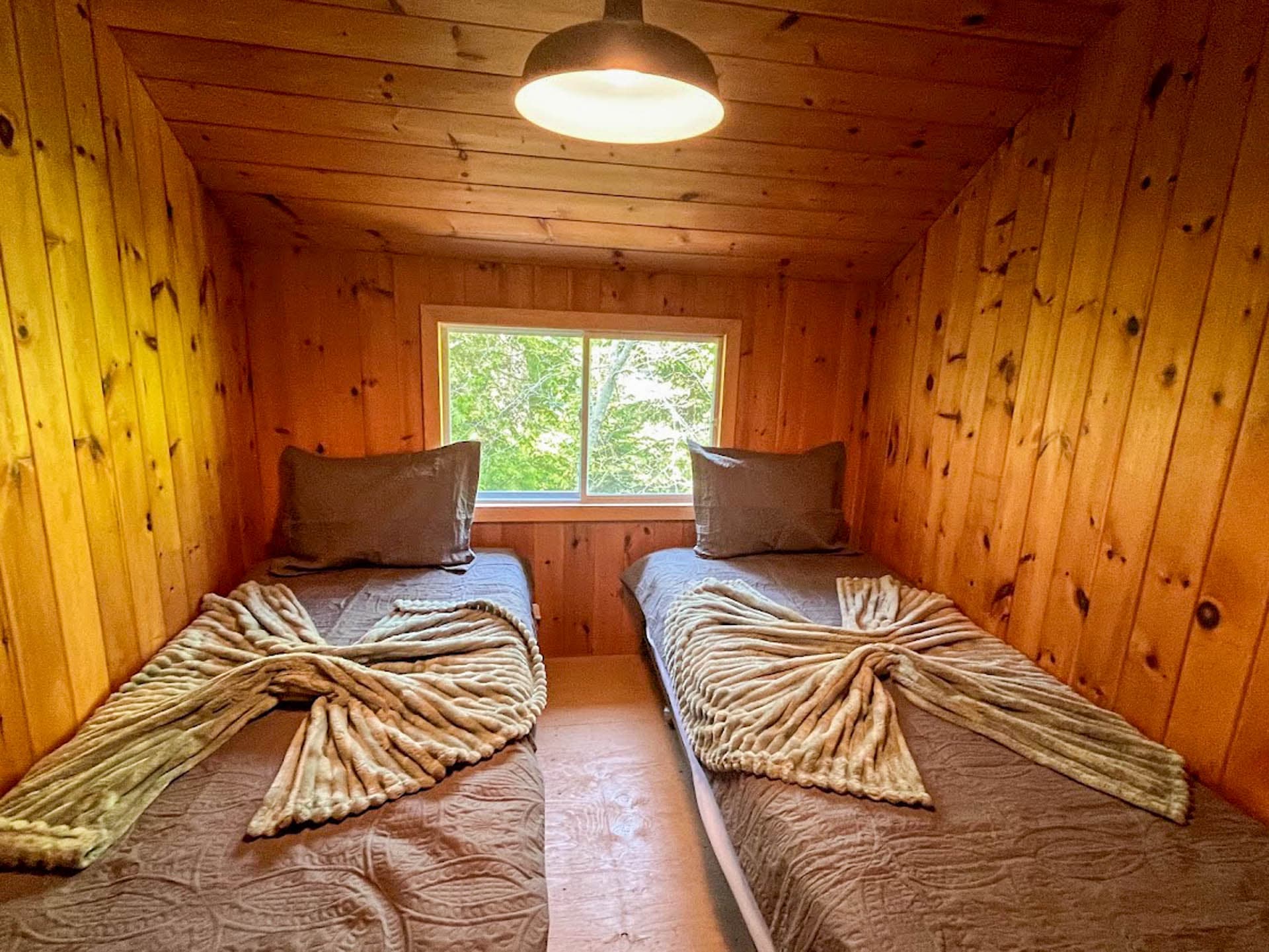 Upstairs Bedroom 4 - Two Single Beds