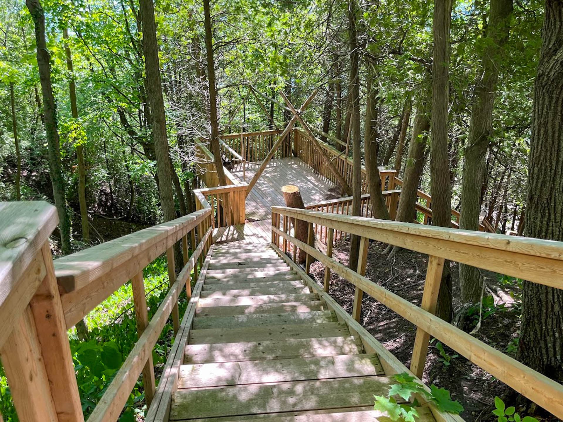 Approx. 75 stairs to the Lake
