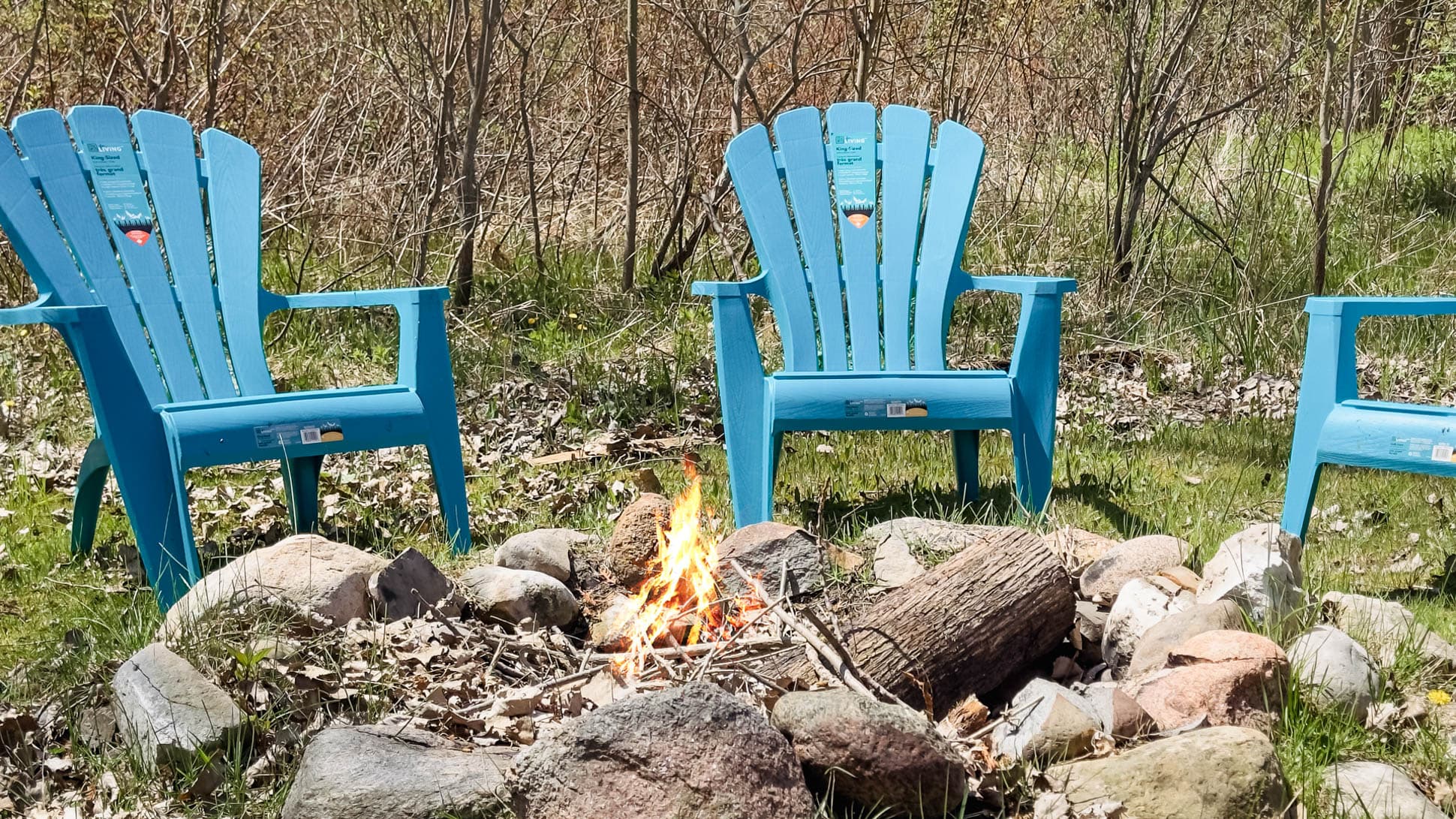 Fireside stories and s’mores around the campfire