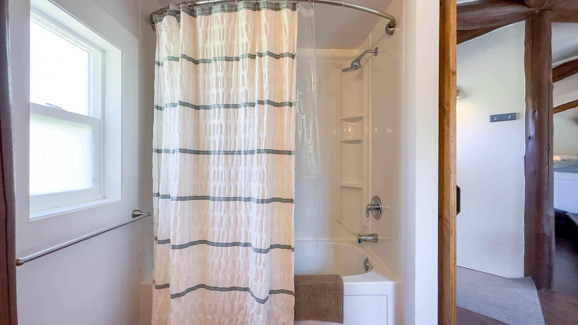 No waiting in the line for the shower