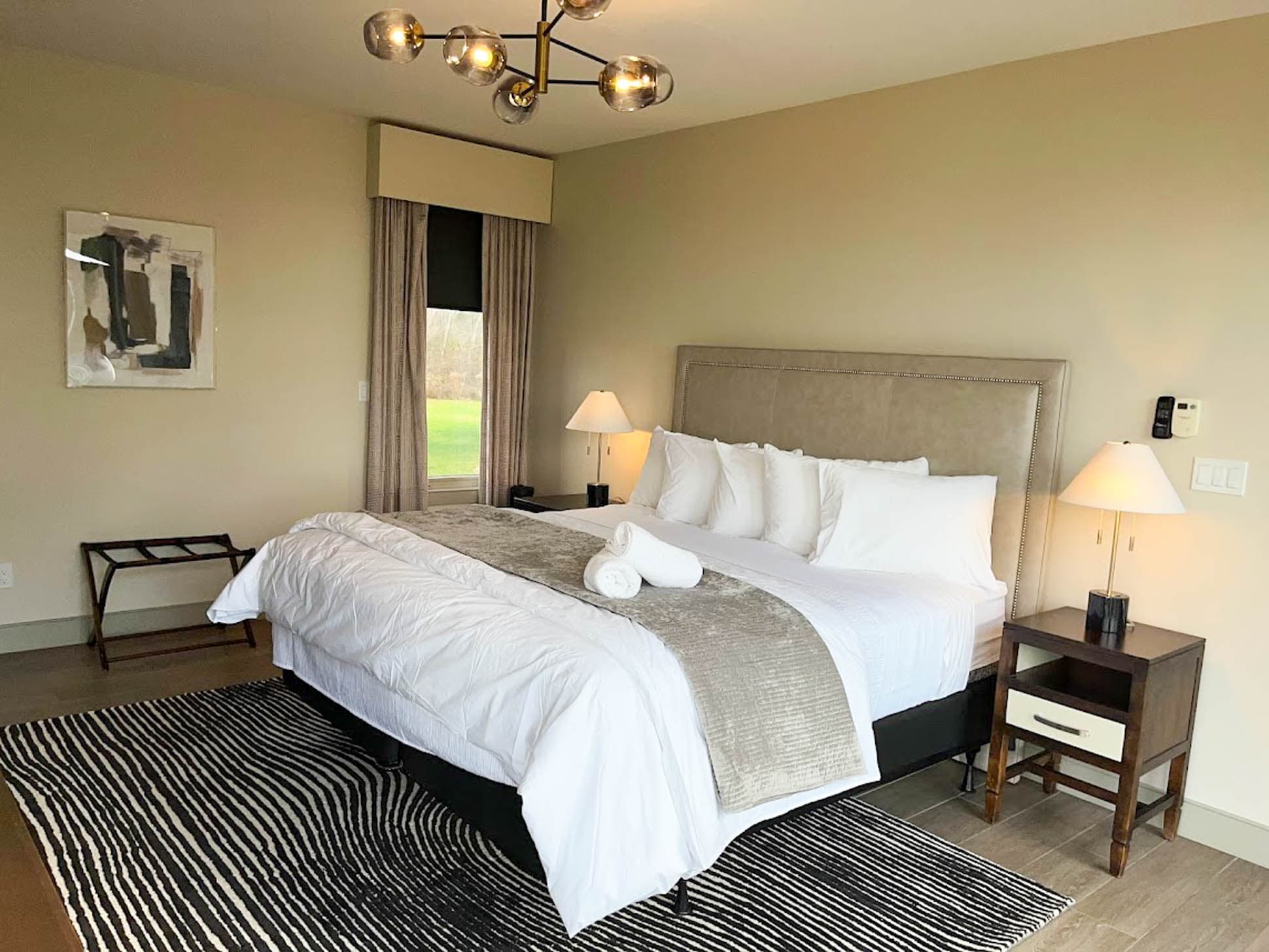 Premier Bedroom on Main floor-King sized bed