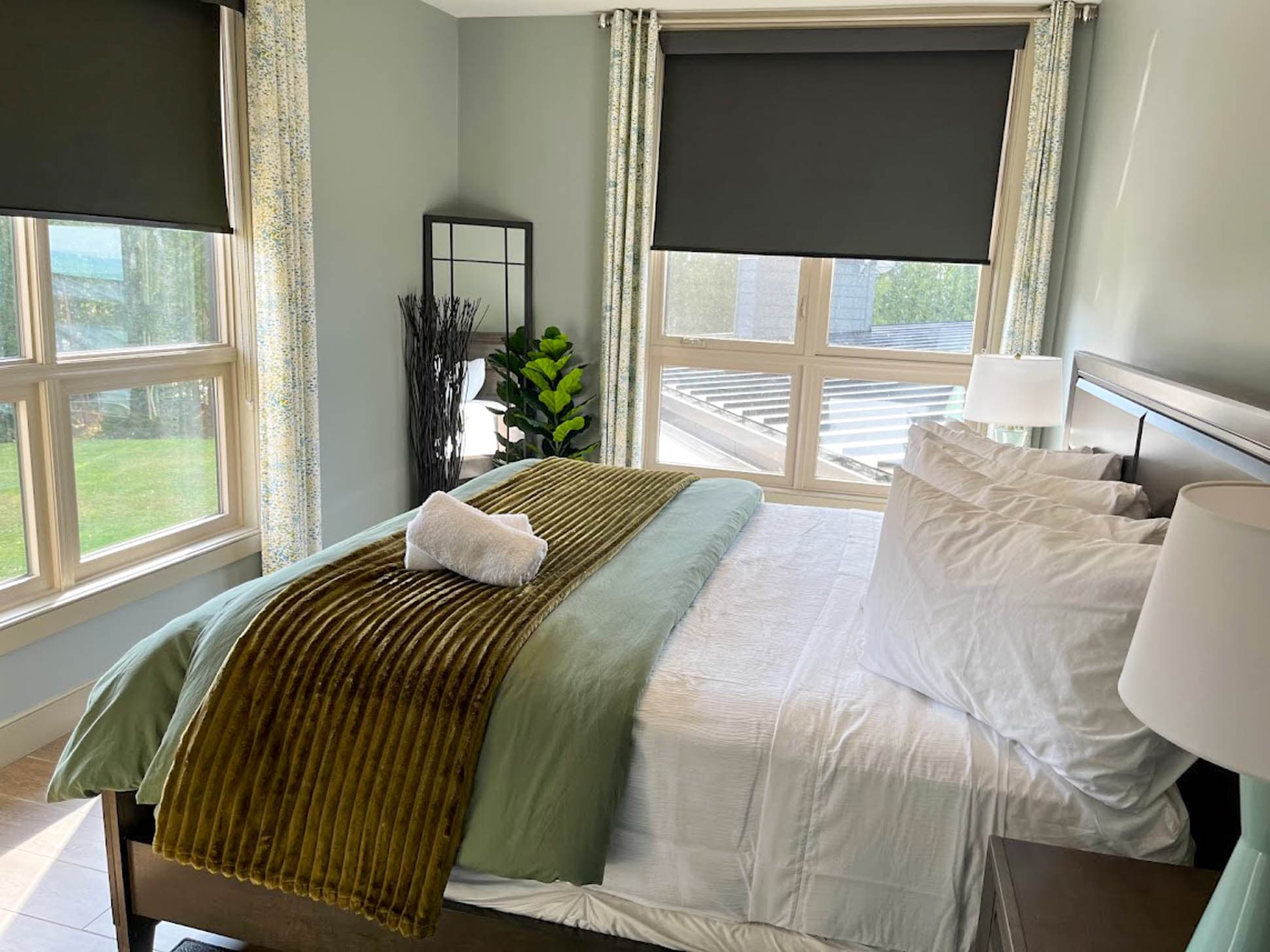 Upstairs features 3 bedrooms - Bedroom #3 with King bed