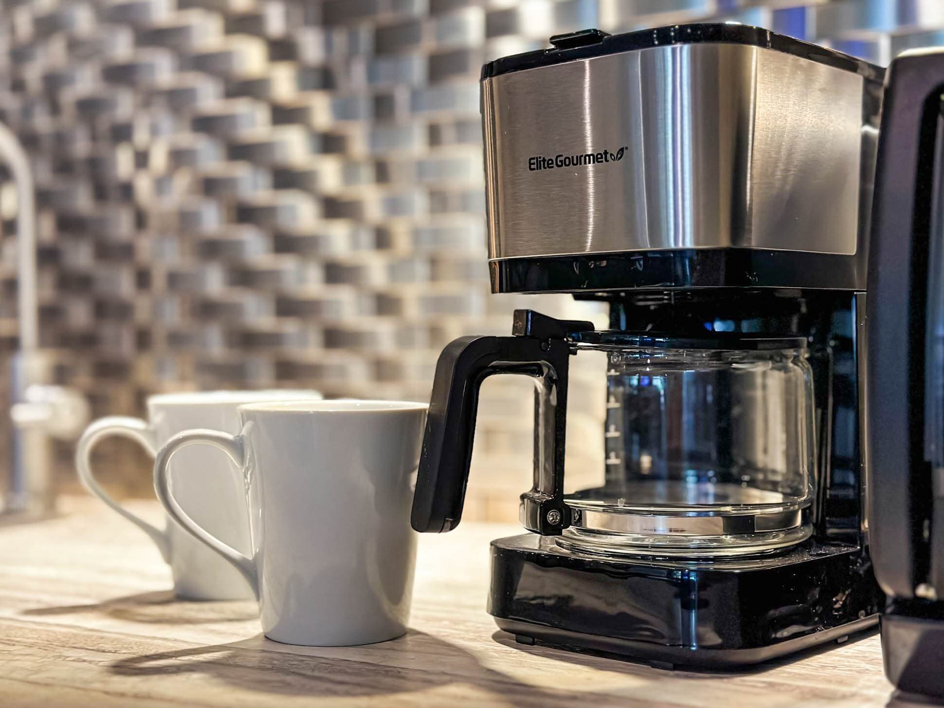 Enjoy your coffee in your Downstairs space