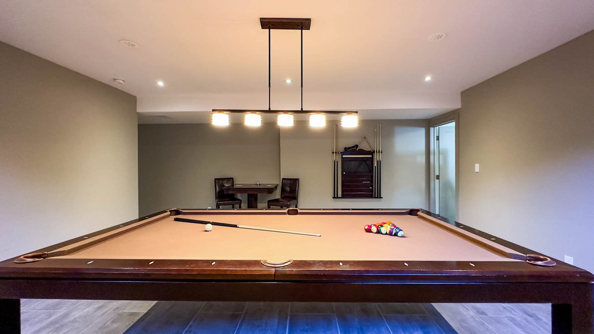 Sink the winning shot on our stylish pool table