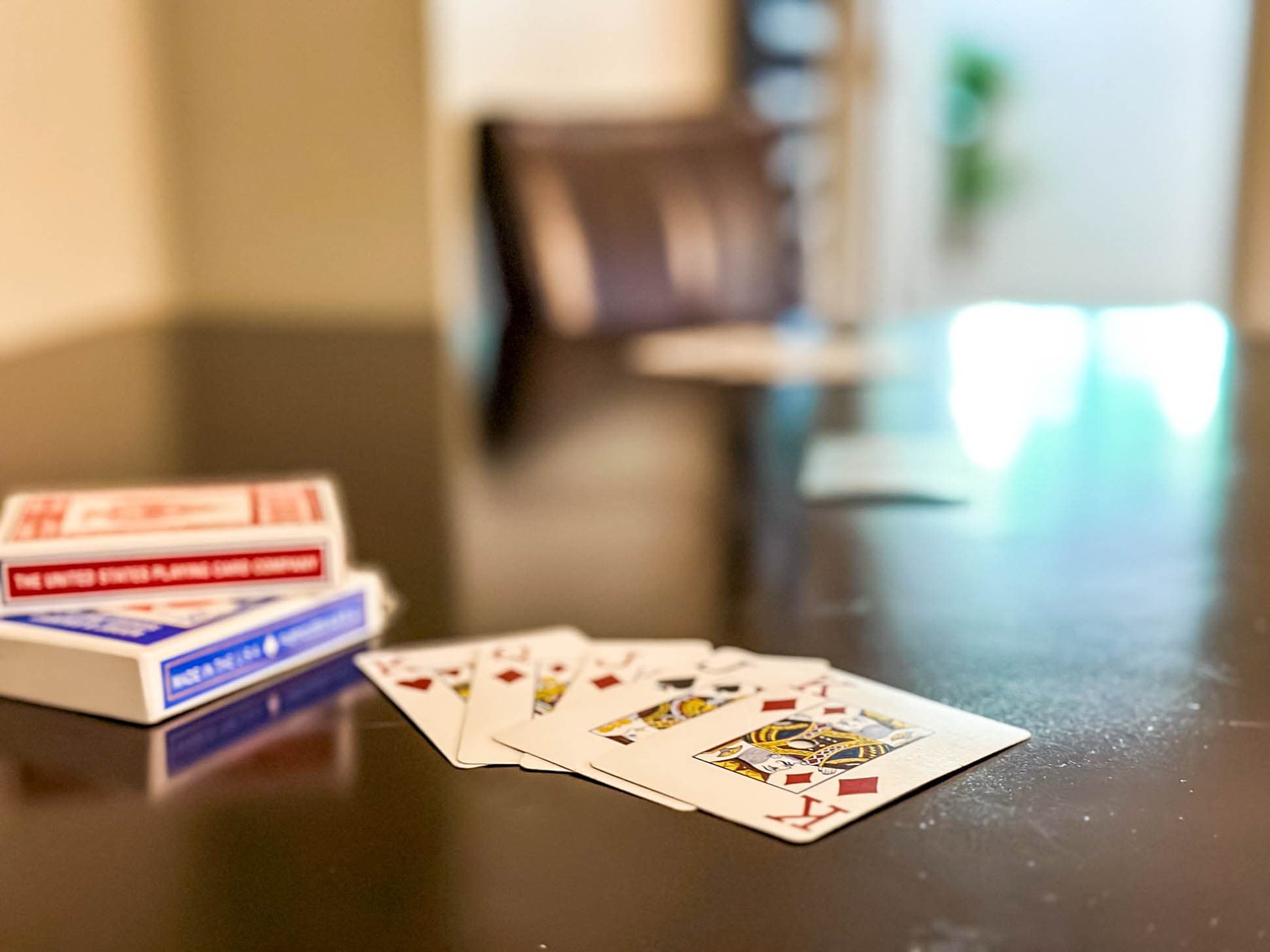 It's all in the cards