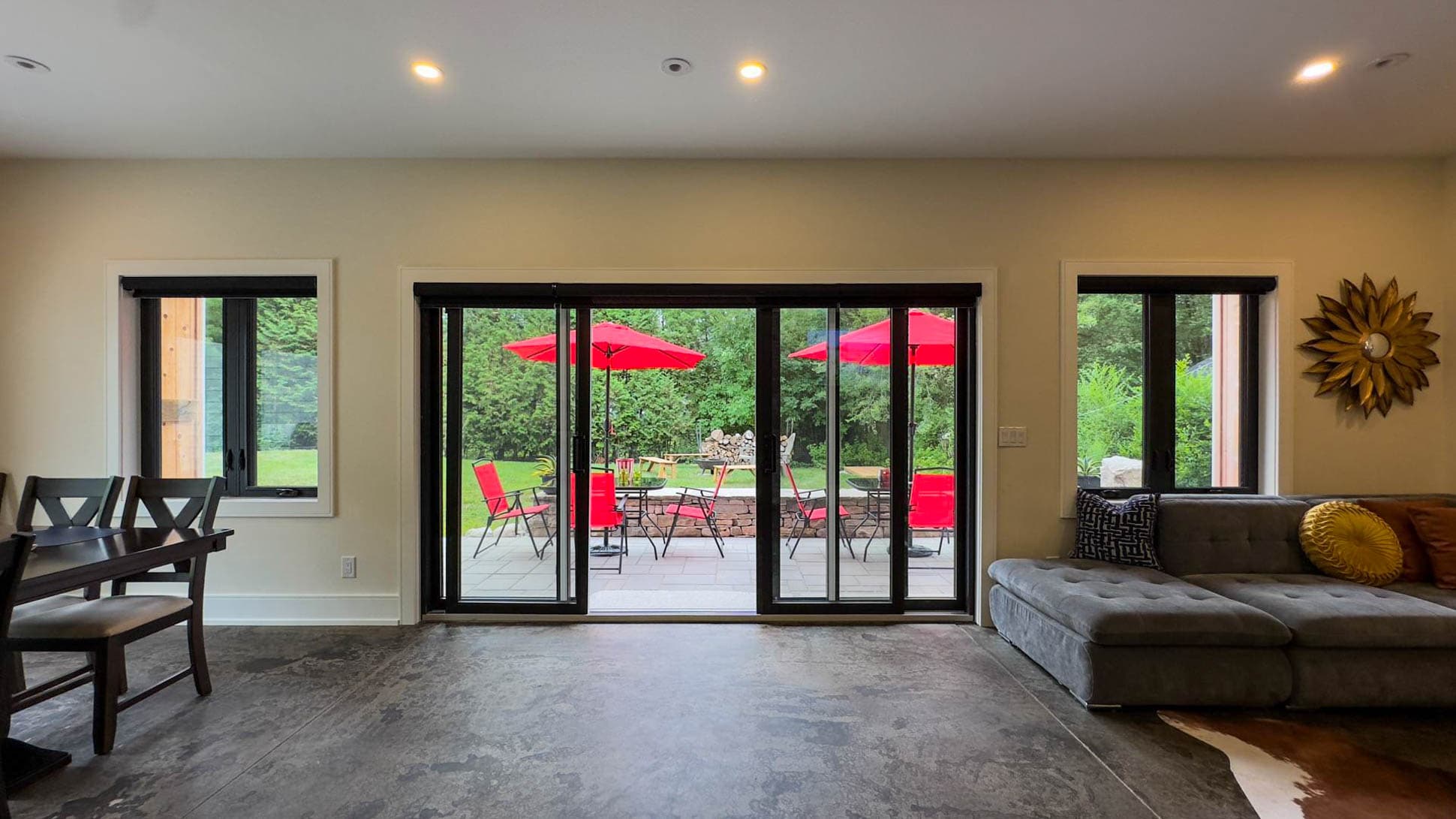 Indoor, outdoor living
