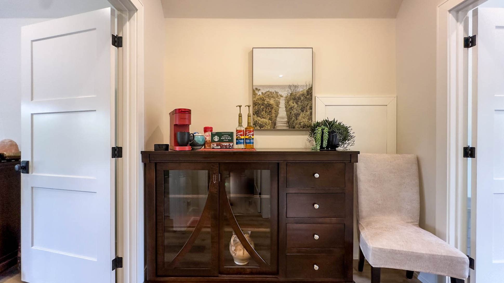 Second floor landing - can enjoy coffee in bed