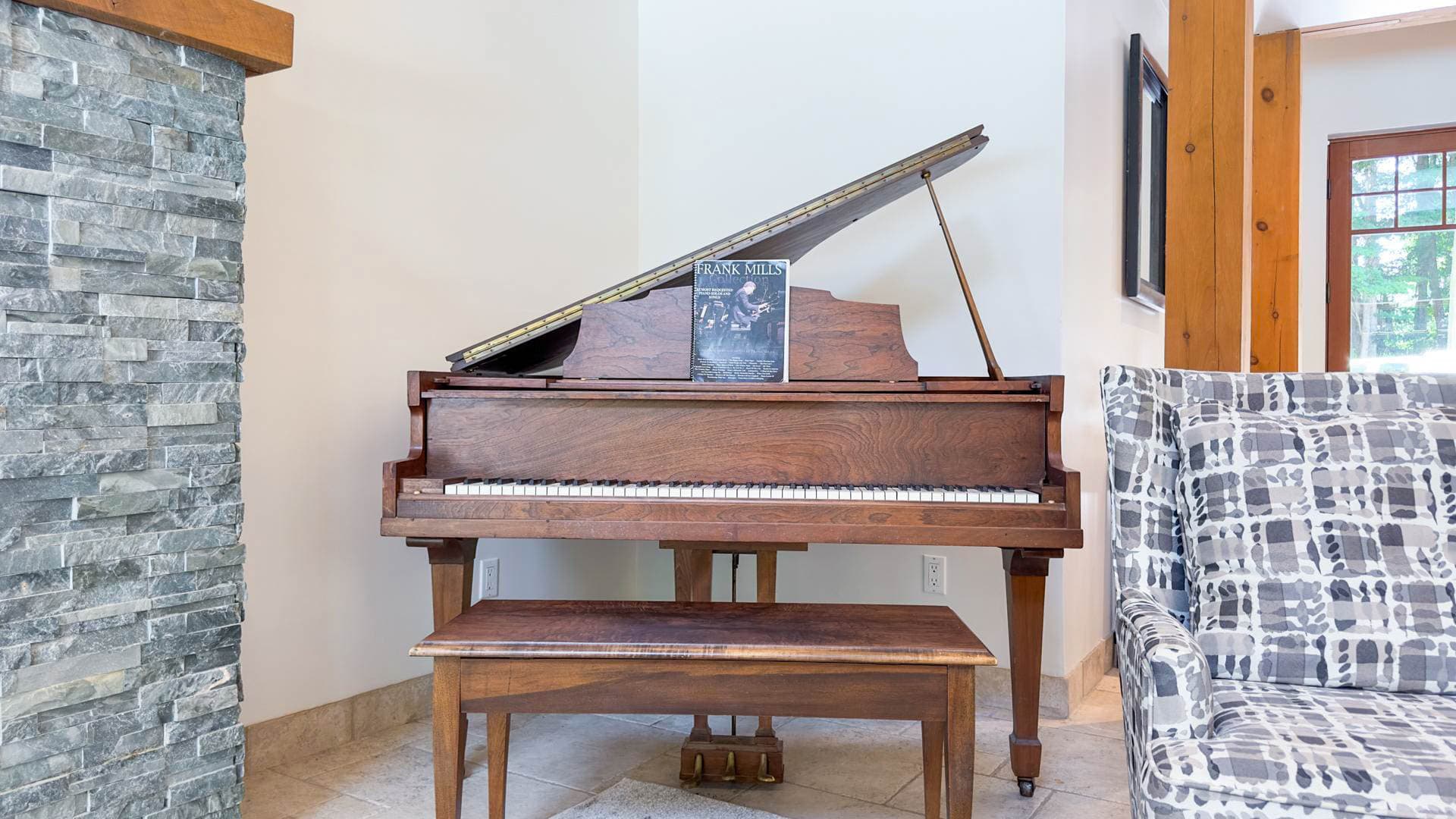 The piano invites you to create your own melody