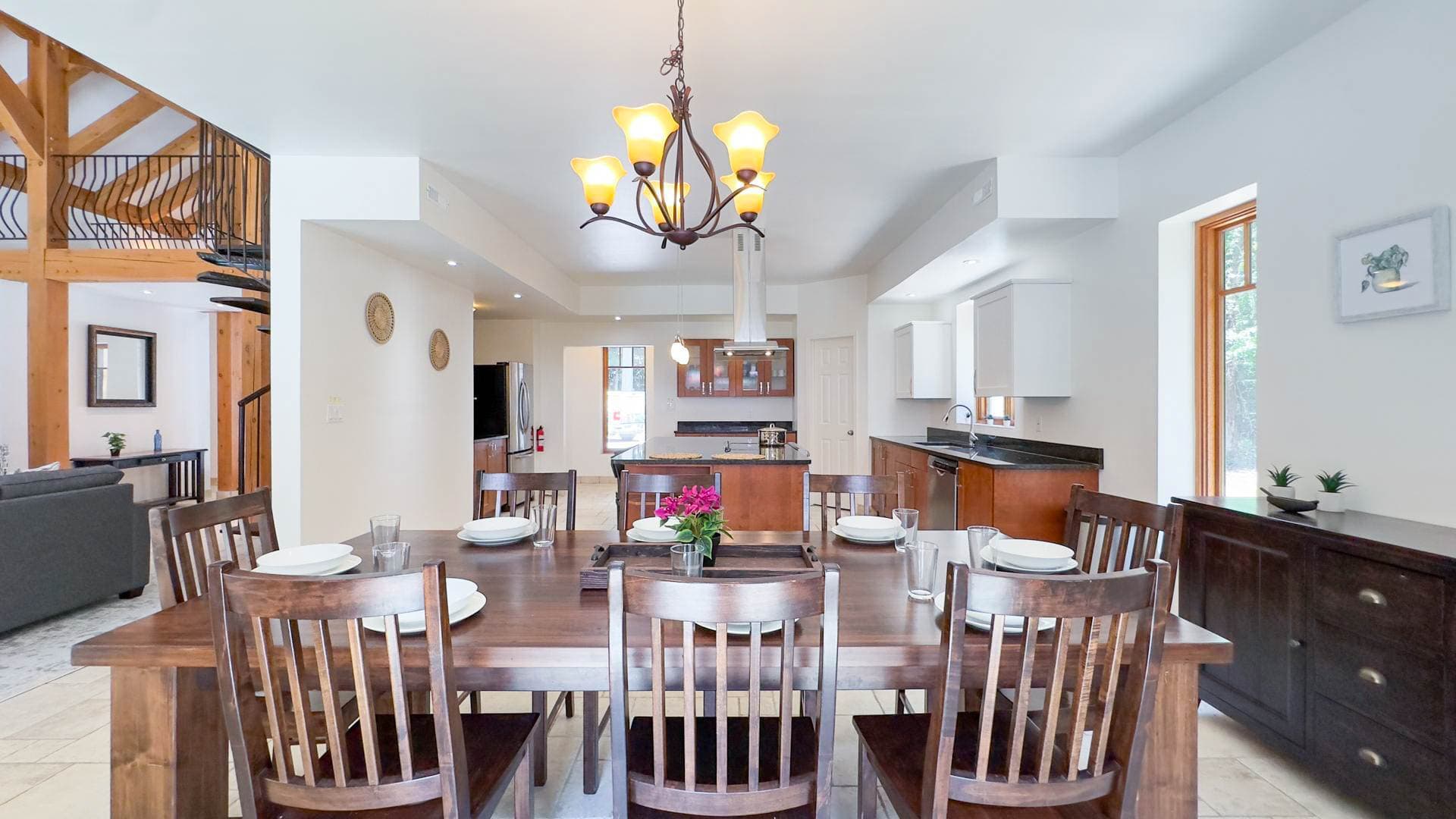 Great space for family game night