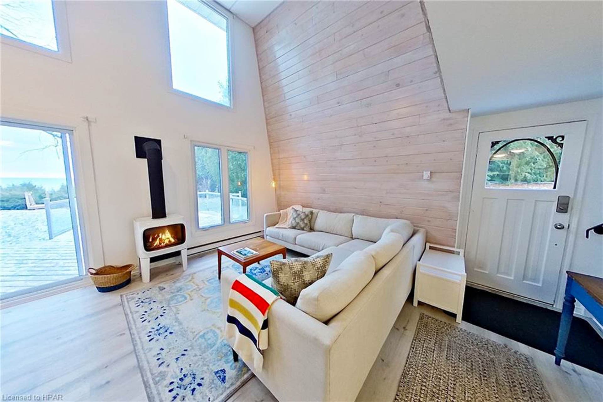 Cozy living room vibes at the cottage