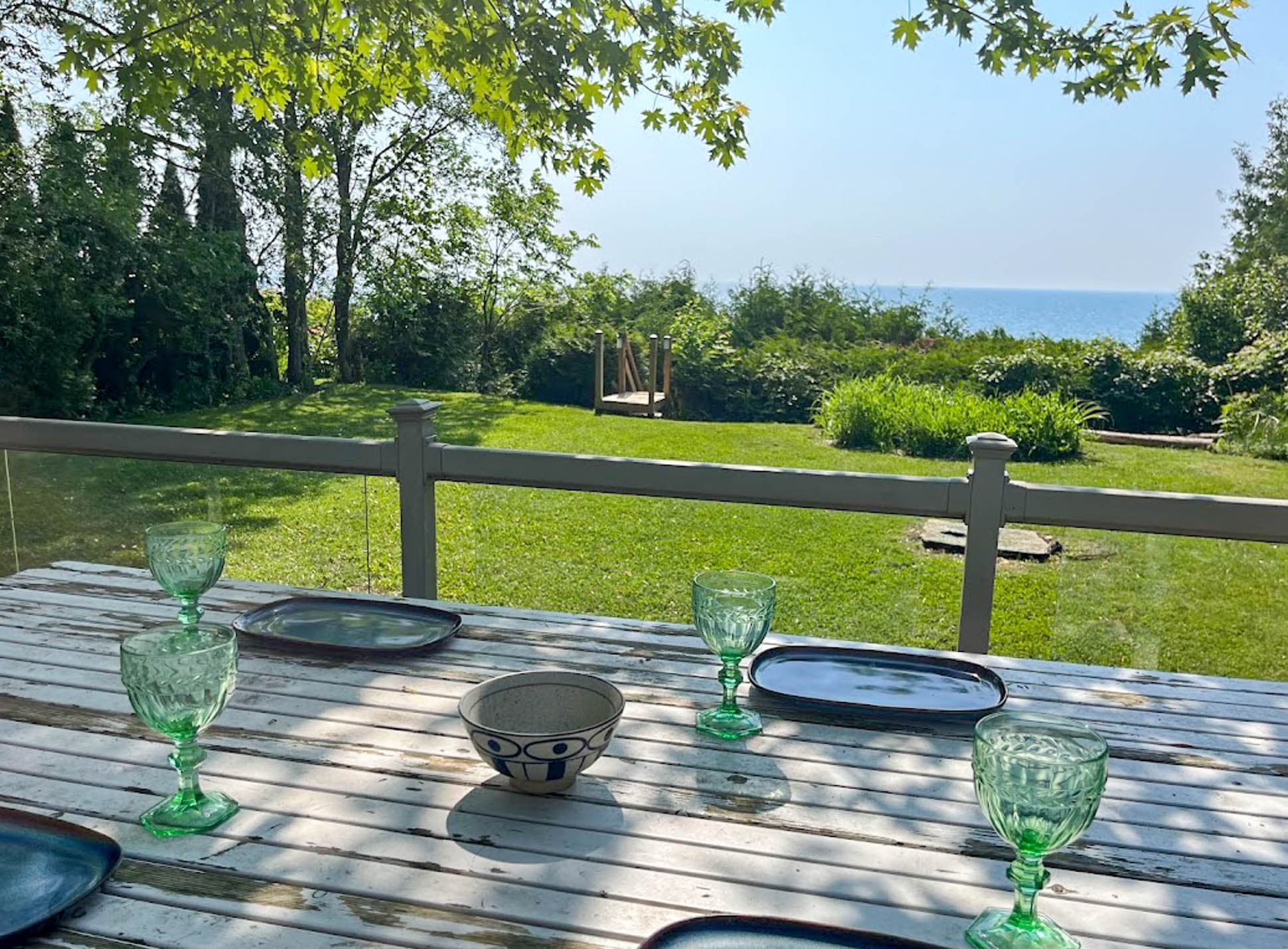 Dining with a view