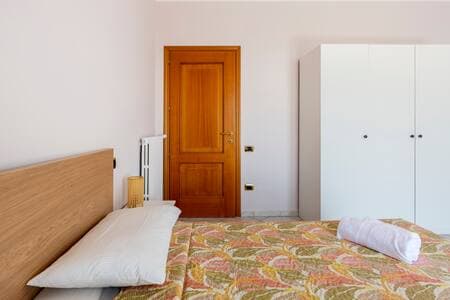 First Double Bedroom with Air Conditioning and bed linen and towels included.