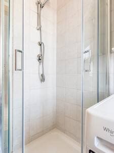 Shower Box in the Second Bathroom