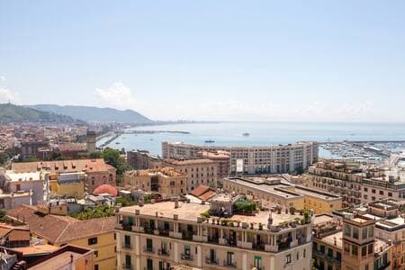 Photo Panorama of Salerno from the Balcony of the House