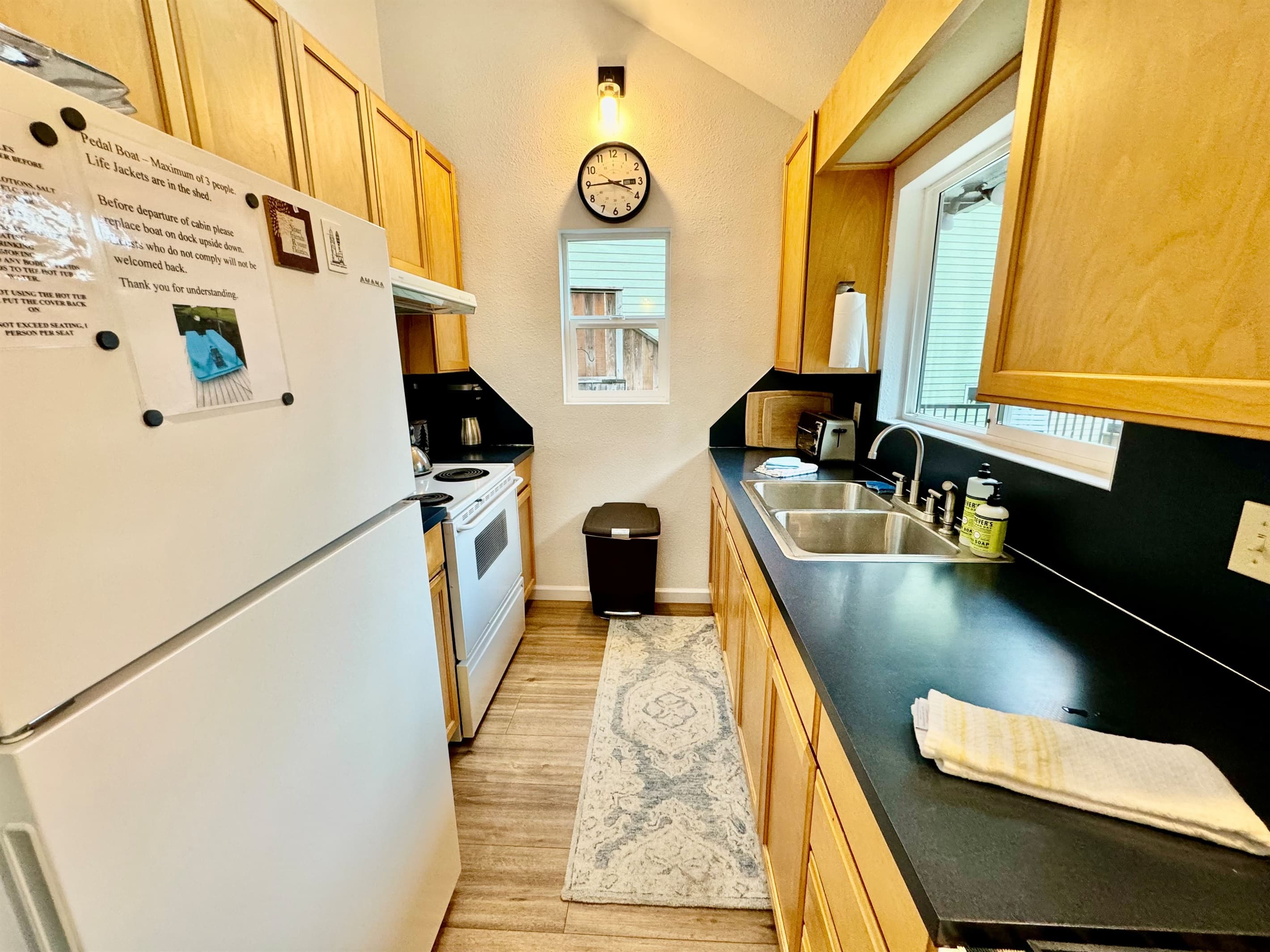 galley kitchen