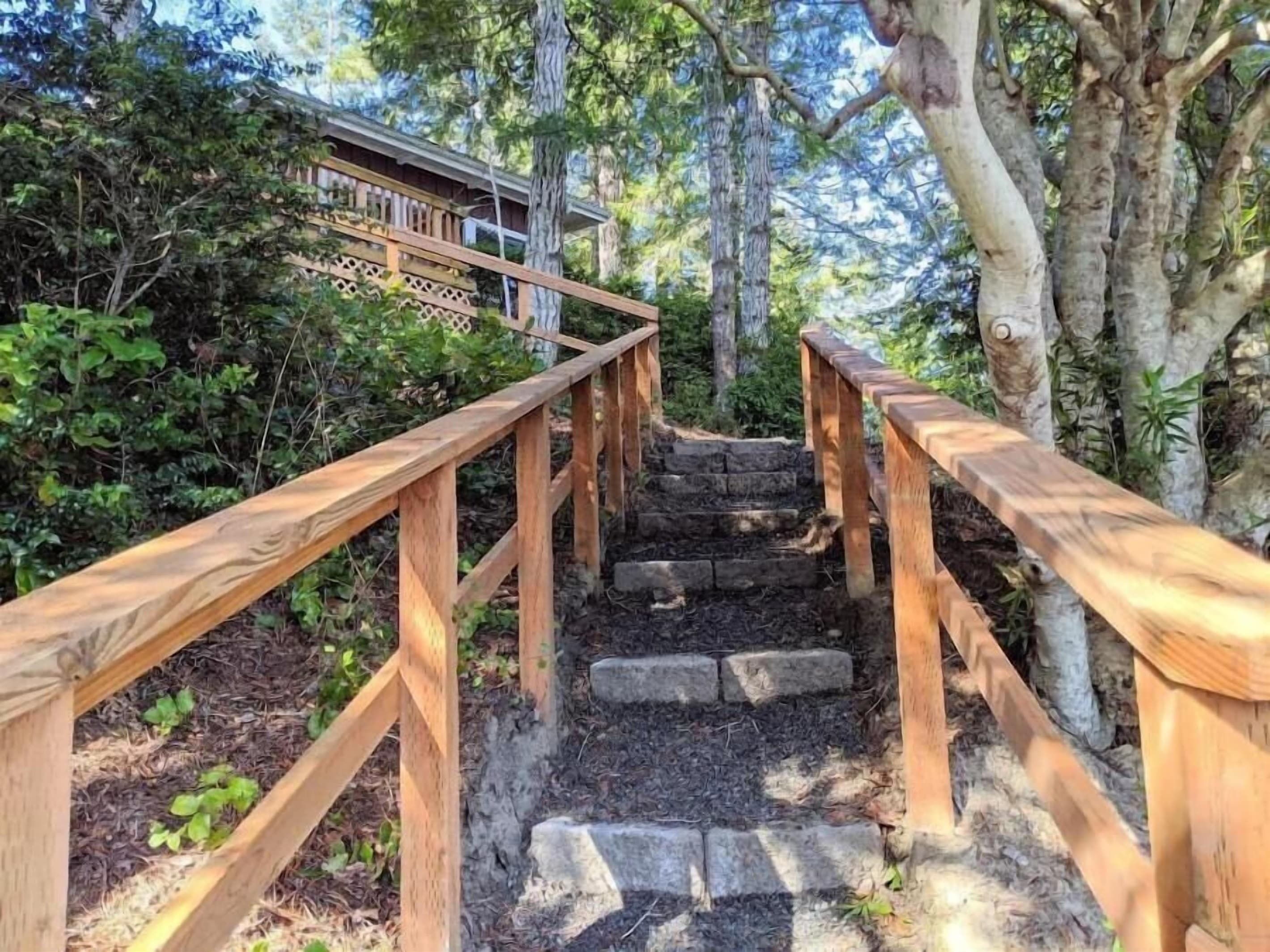 stairs to dock