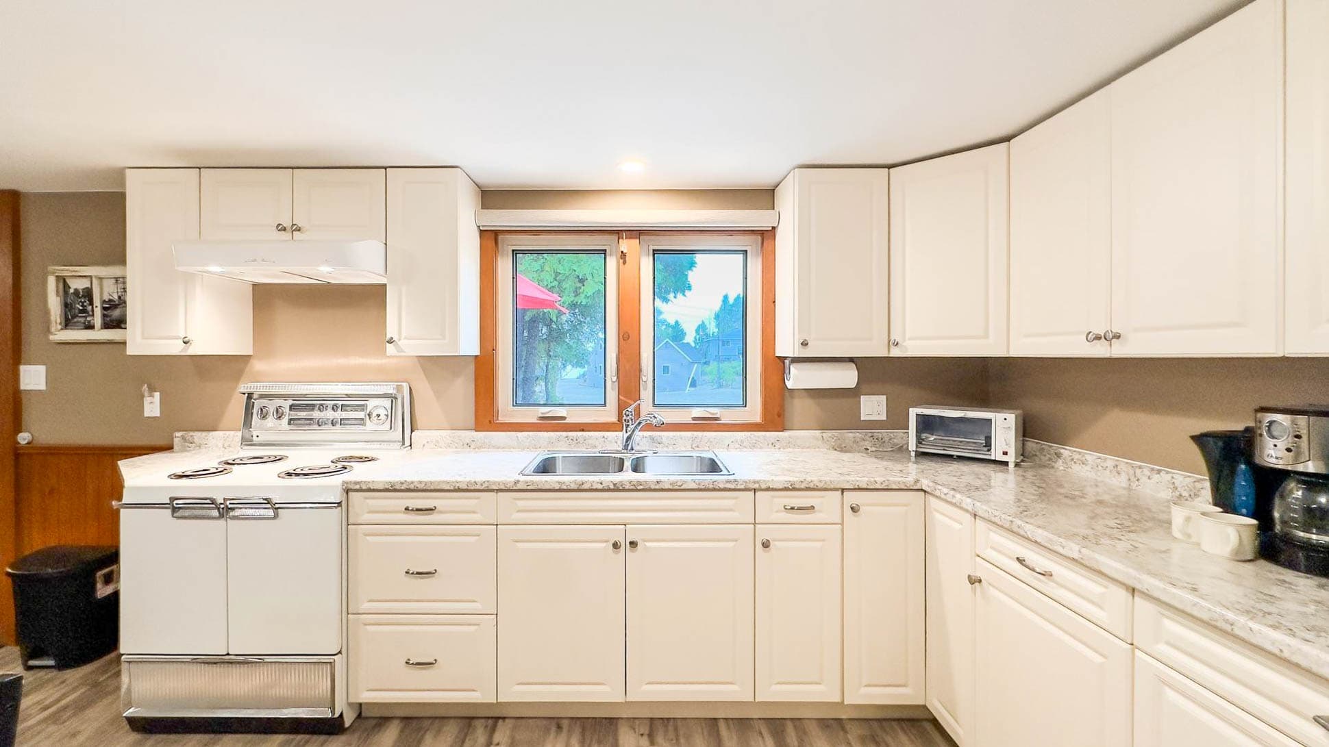 Bright and airy kitchen