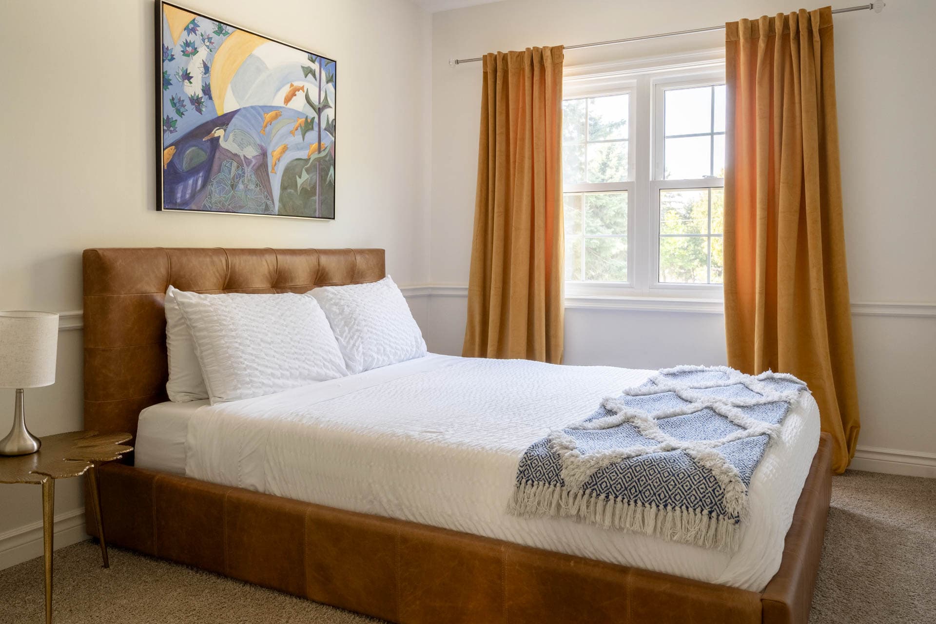 Bedroom 3 has Queen bed