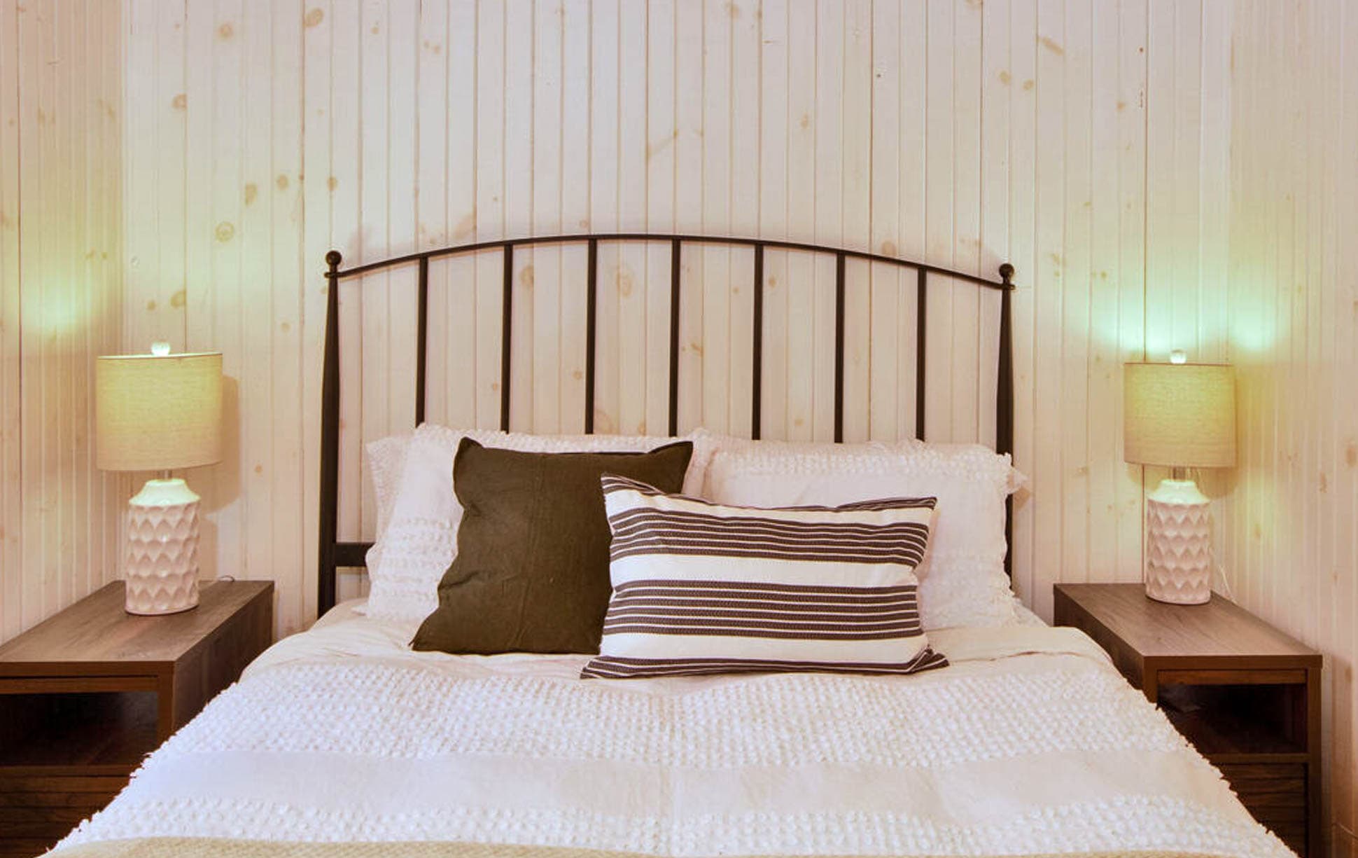 Sleep like a baby in the Premier bedroom with a queen bed and tons of natural light.