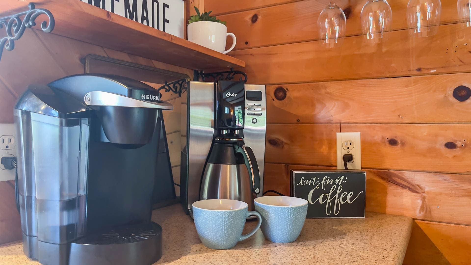 Drink Station Keurig and drip coffeemaker